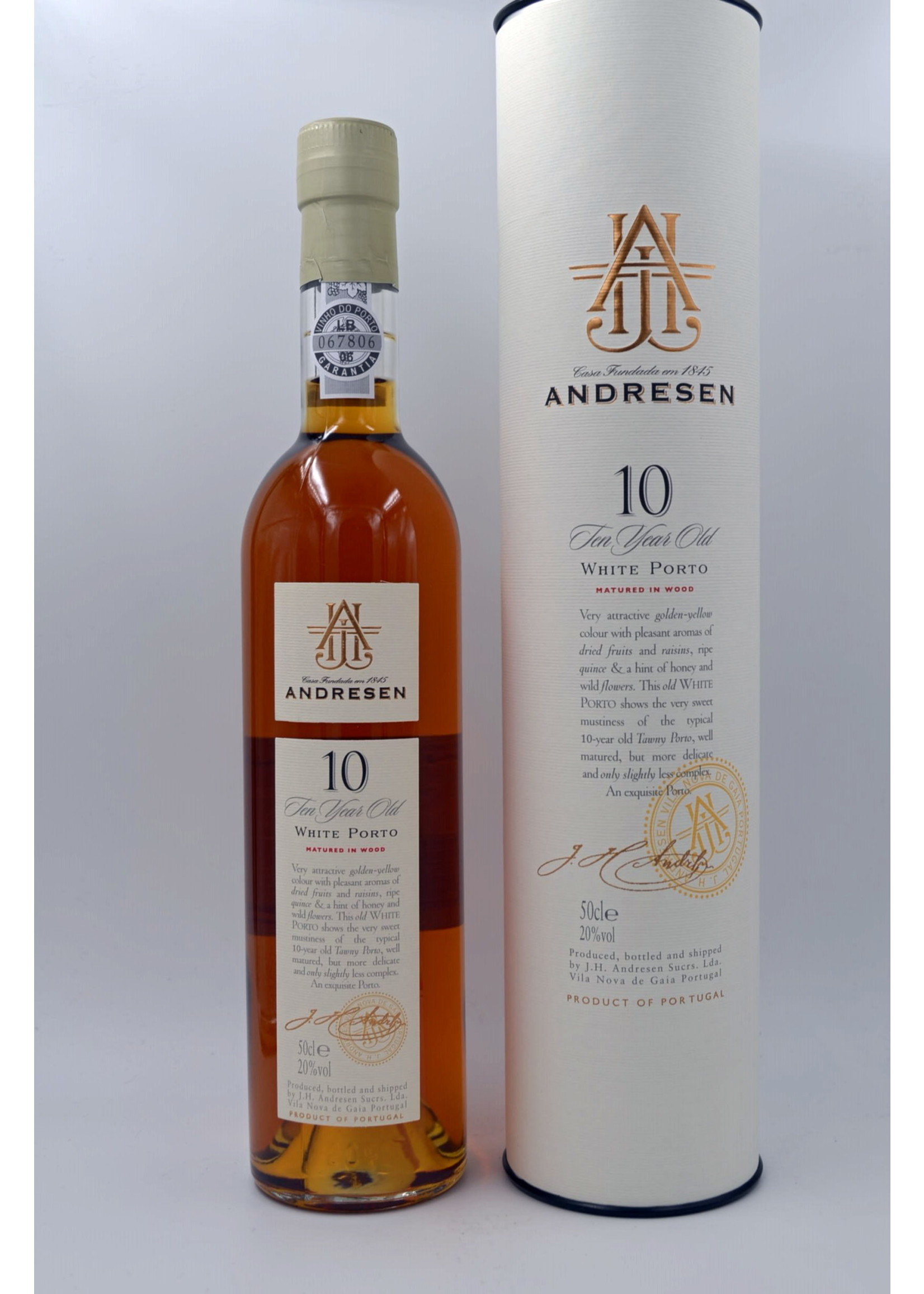 NV 10 Years Old White Port Andresen 0,5 lt