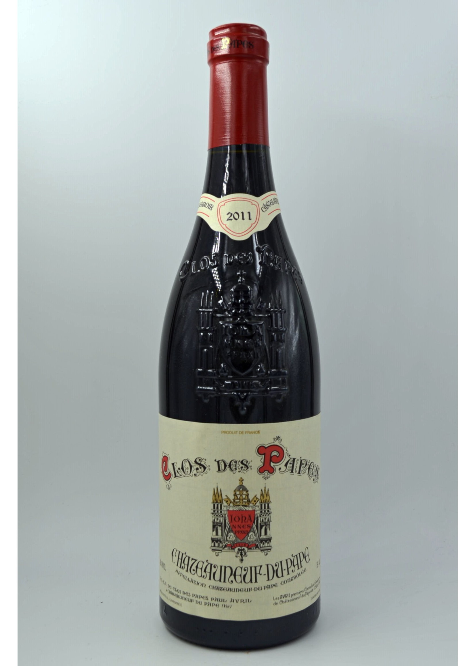 2011 Chateauneuf du Pape rouge Clos des Papes