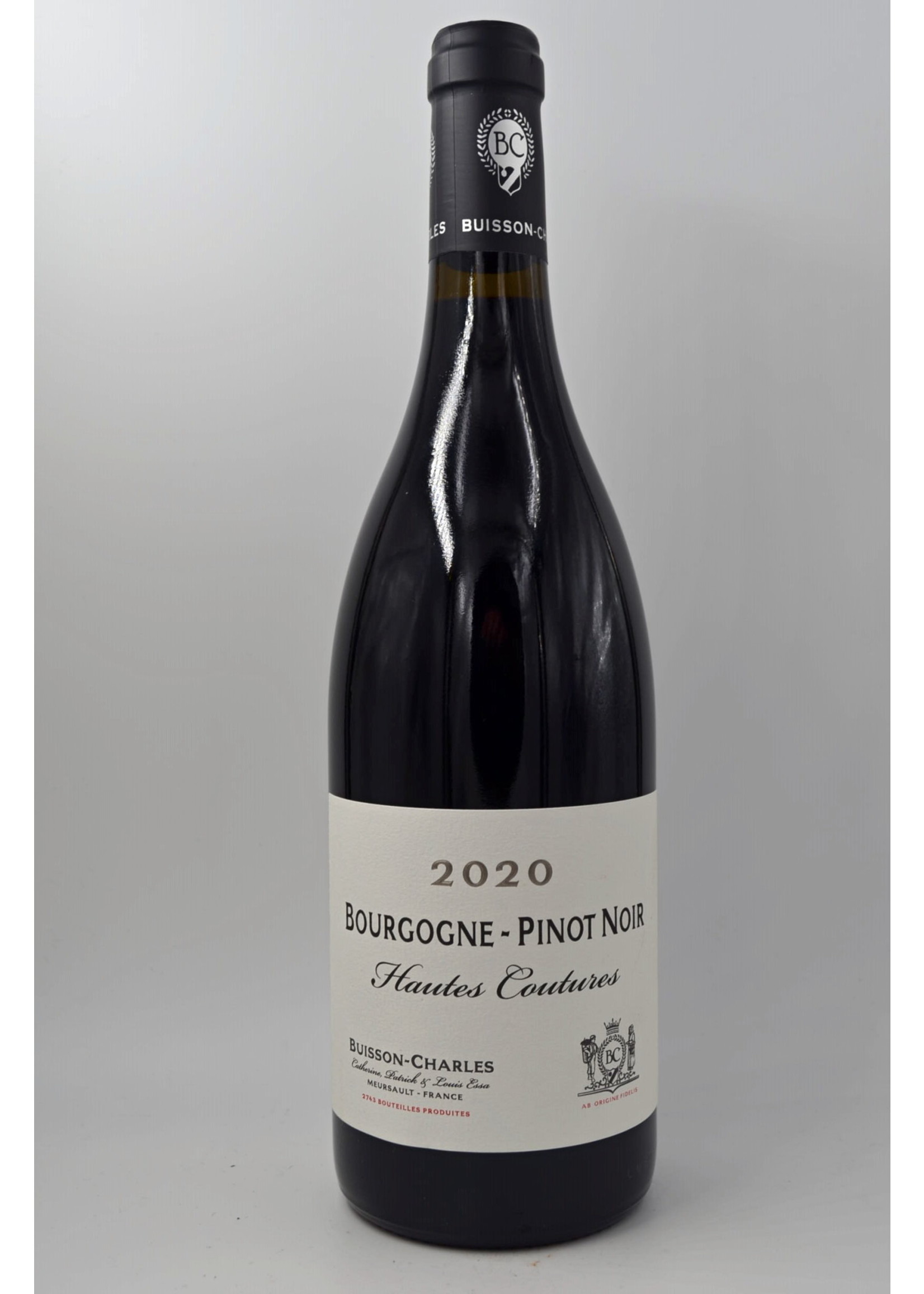 2020 Bourgogne Pinot Noir Hautes Coutures Buisson Charles