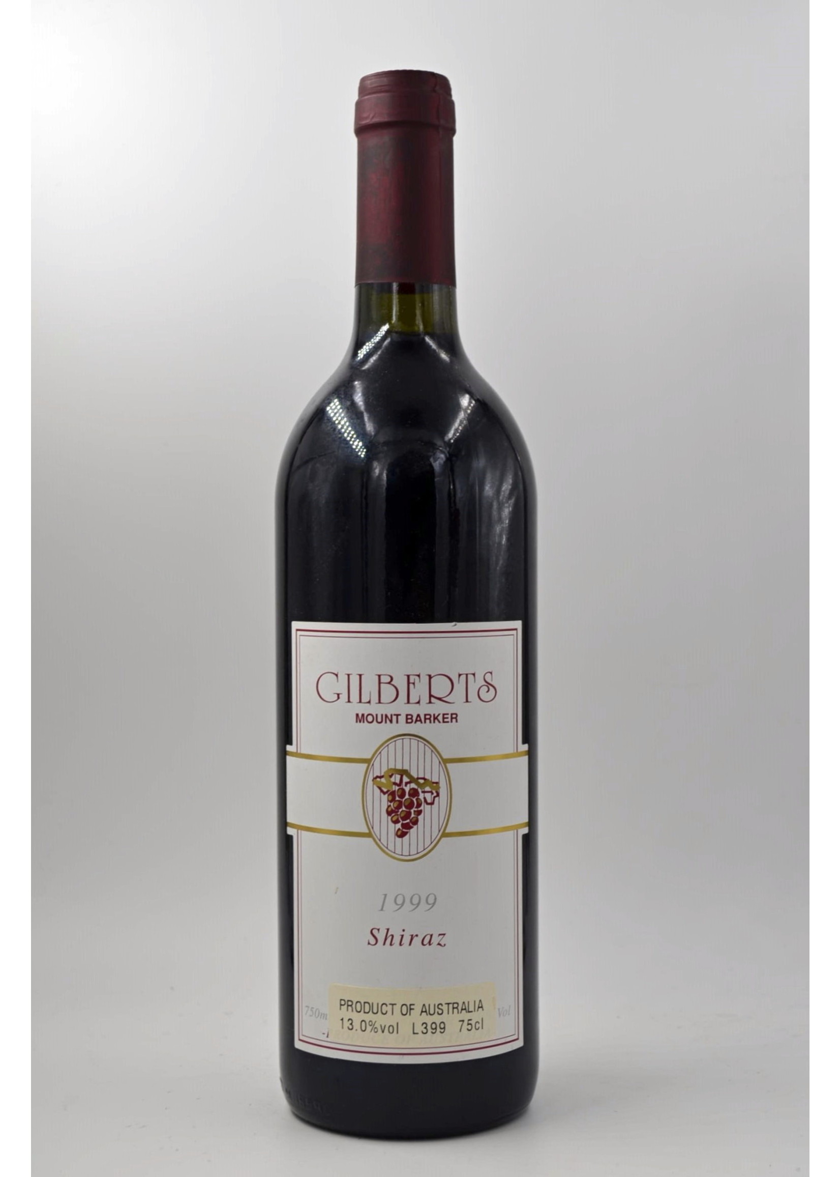 1999 Shiraz Mount Barker Gilberts