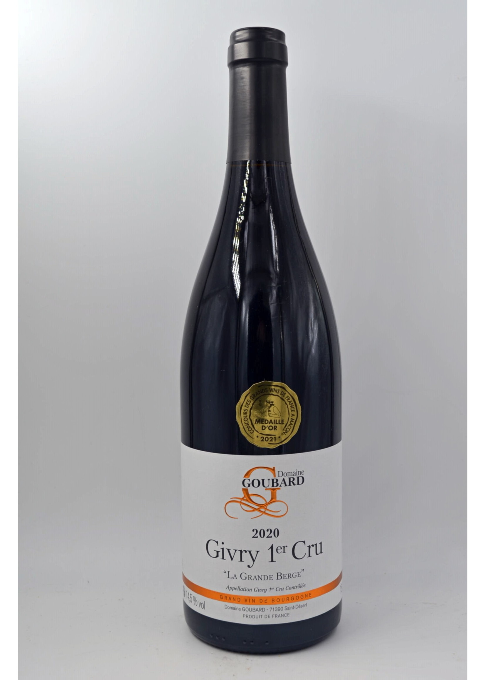 2020 Givry Grande Berge Goubard