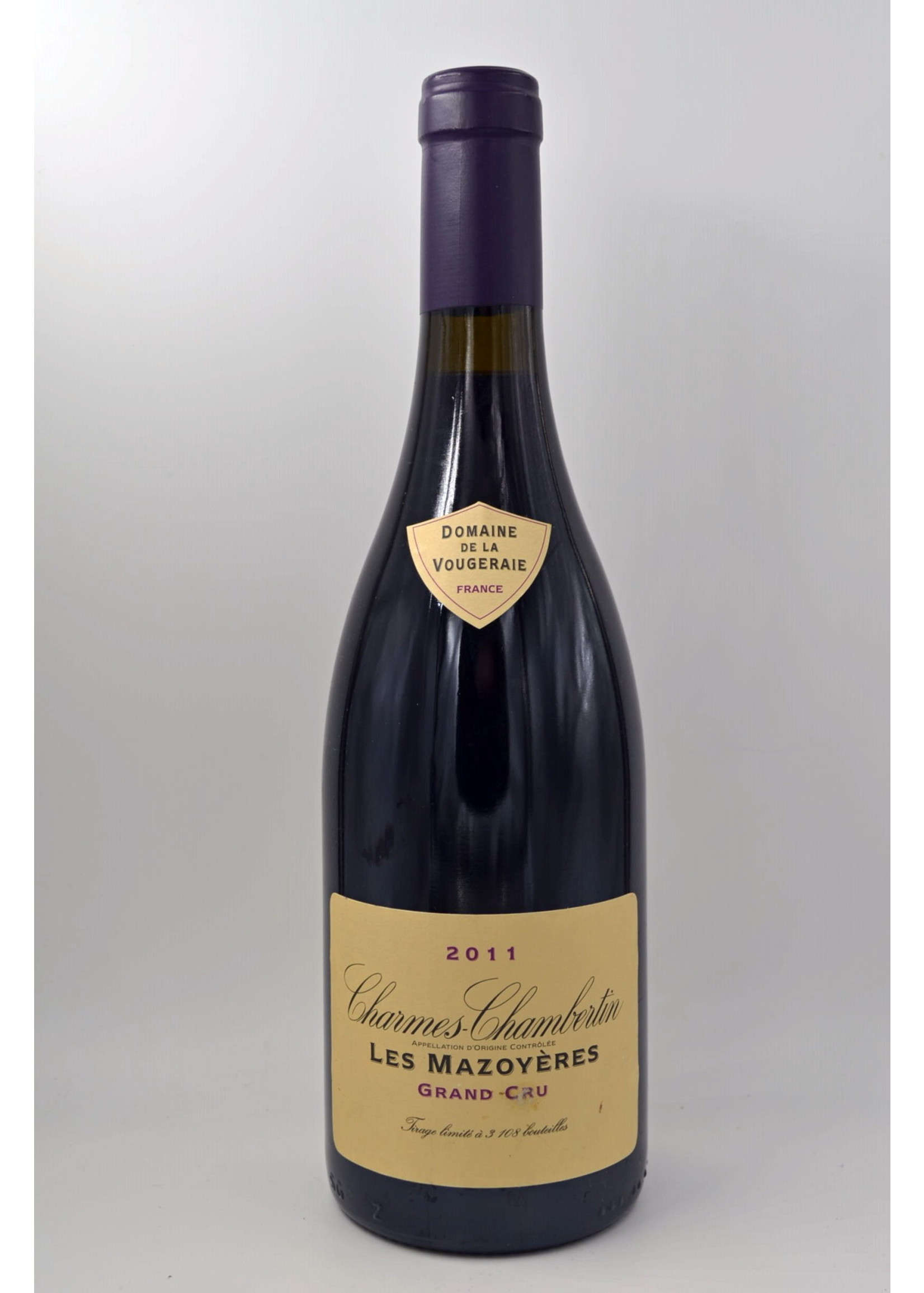 2011 Charmes Chambertin les Mazoyeres Domaine de la Vougeraie (sdl)