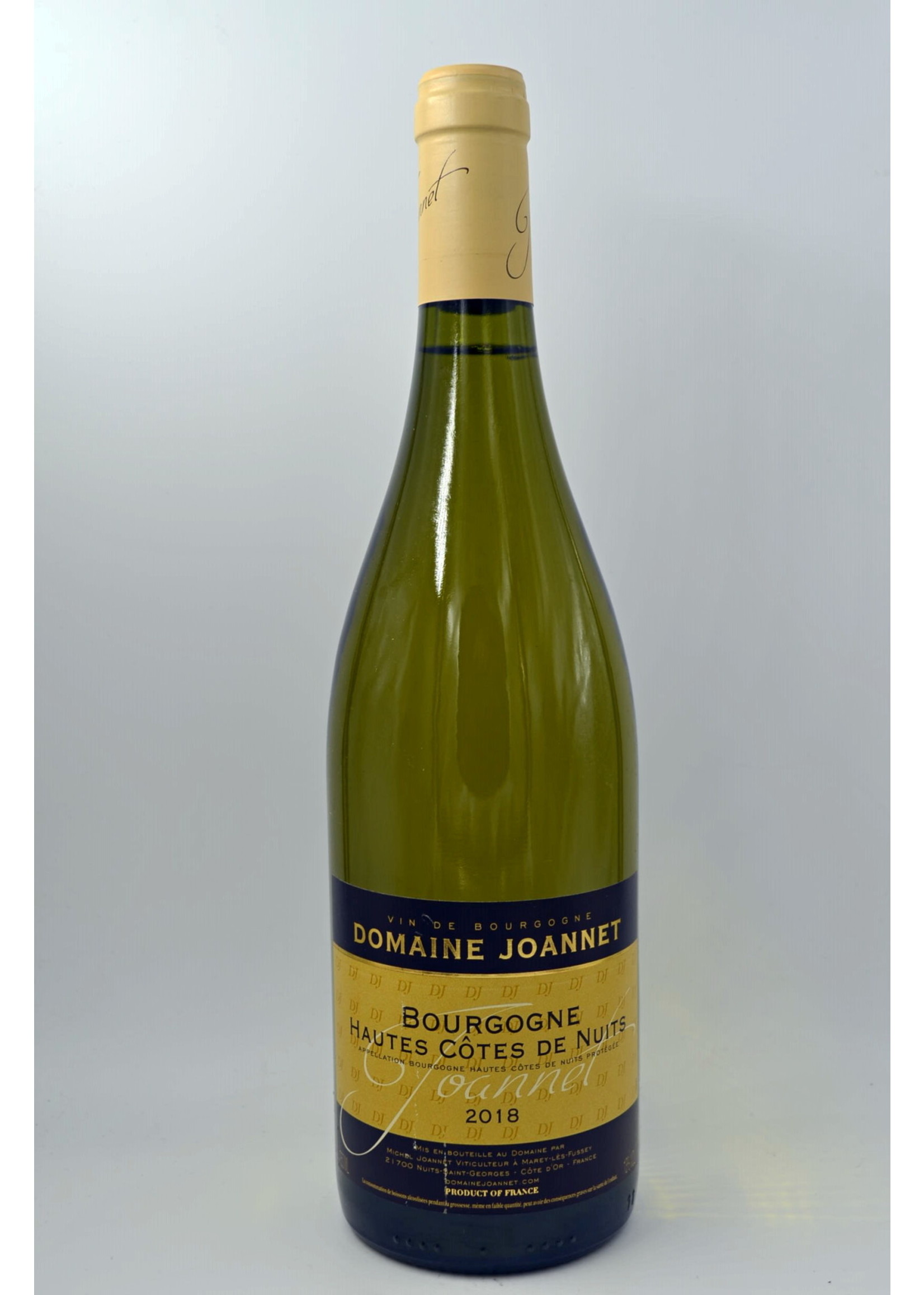 2018 Hautes Cotes de Nuits blanc Joannet