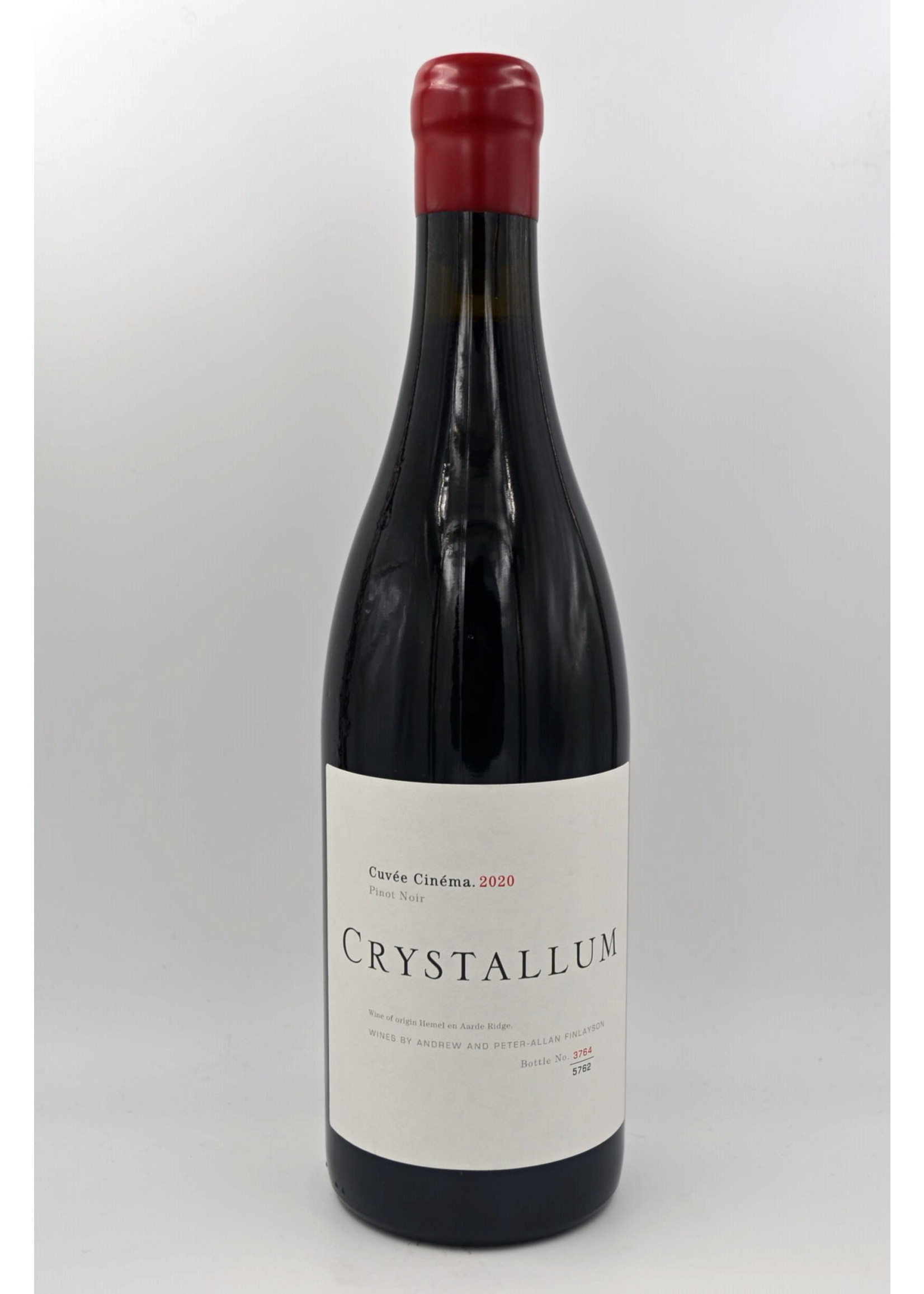 2020 Pinot Noir Cuvee Cinema Crystallum