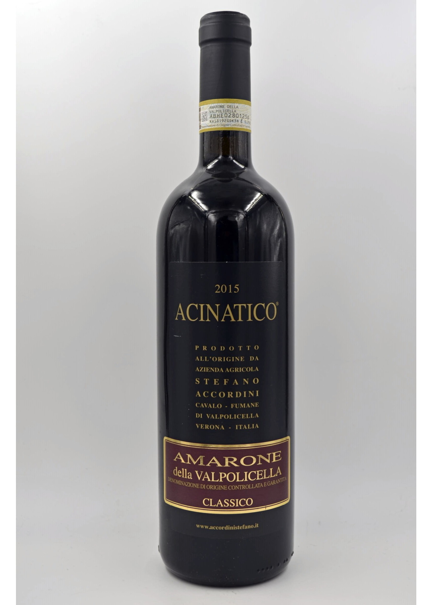 2015 Amarone della Valpolicella Classico Acinatico Stefano Accordini