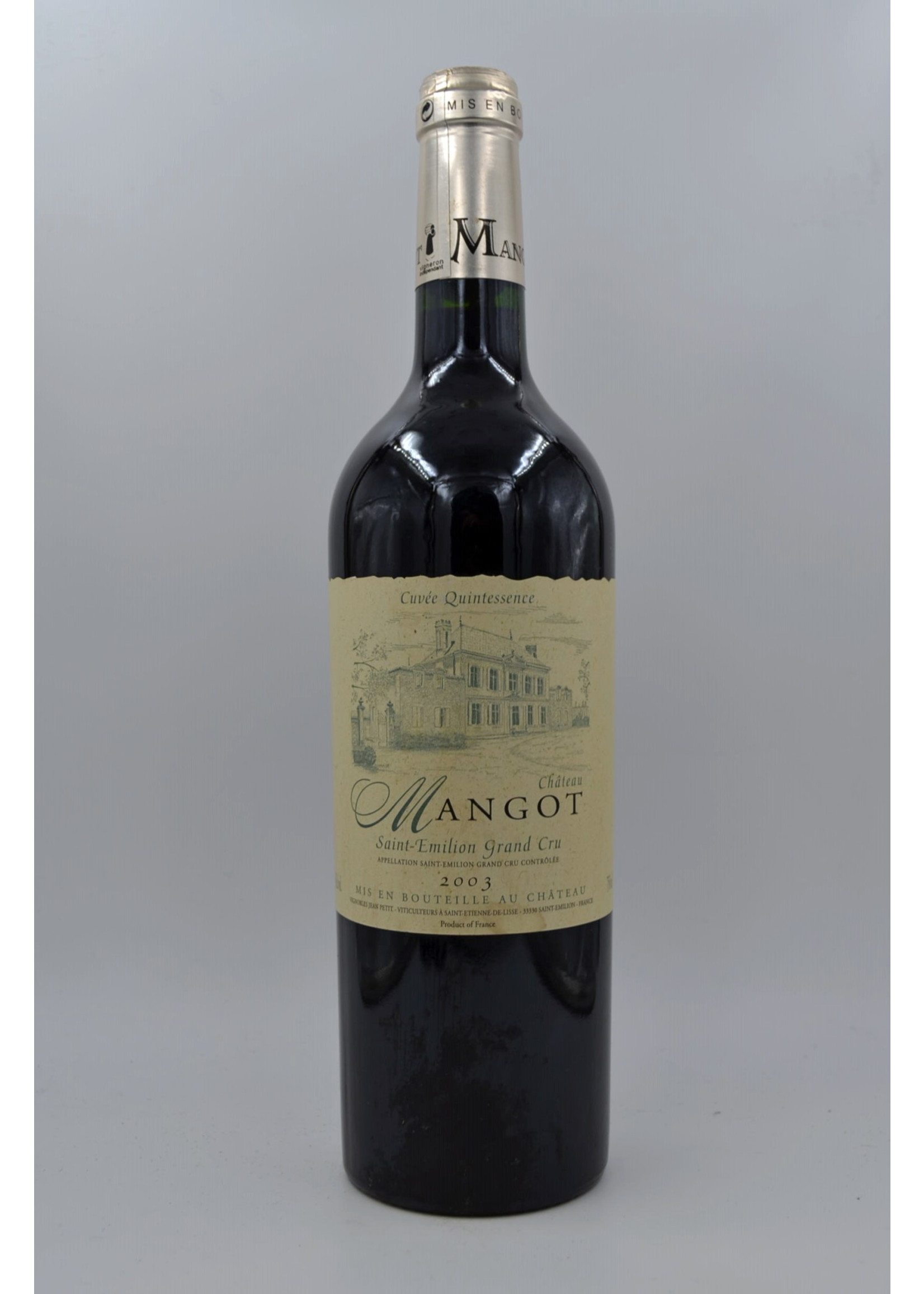 2003 Mangot Cuvee Quintessence (ssl)