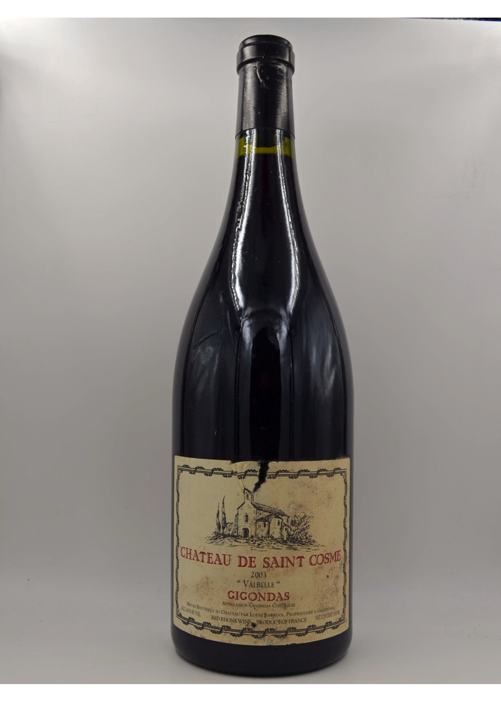 2003 Gigondas Valbelle Saint Cosme Magnum (sl/sdl)