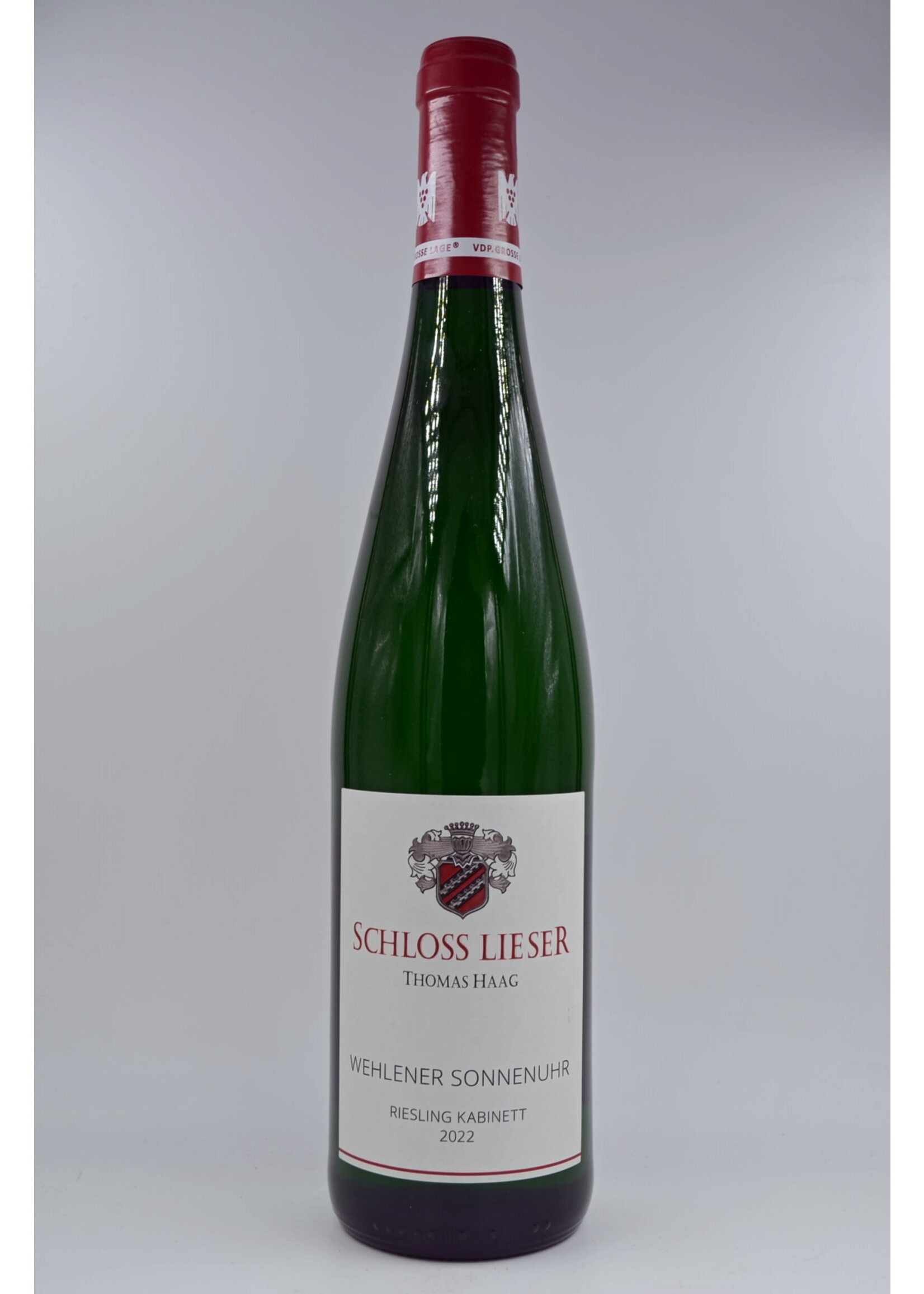 2022 Riesling Wehlener Sonnenuhr Kabinett Schloss Lieser