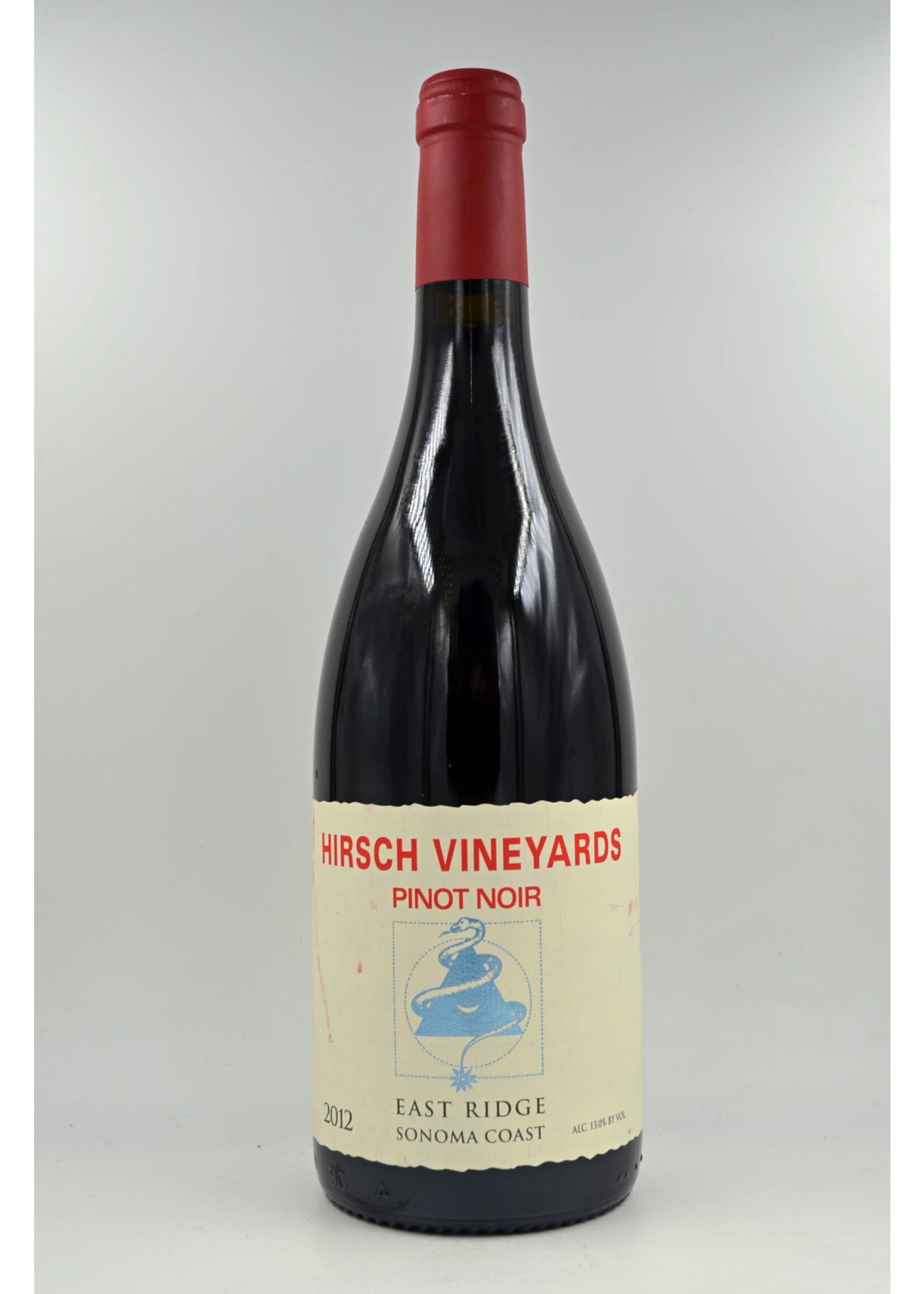 2012 Pinot Noir East Ridge Hirsch Vineyards (ssl)