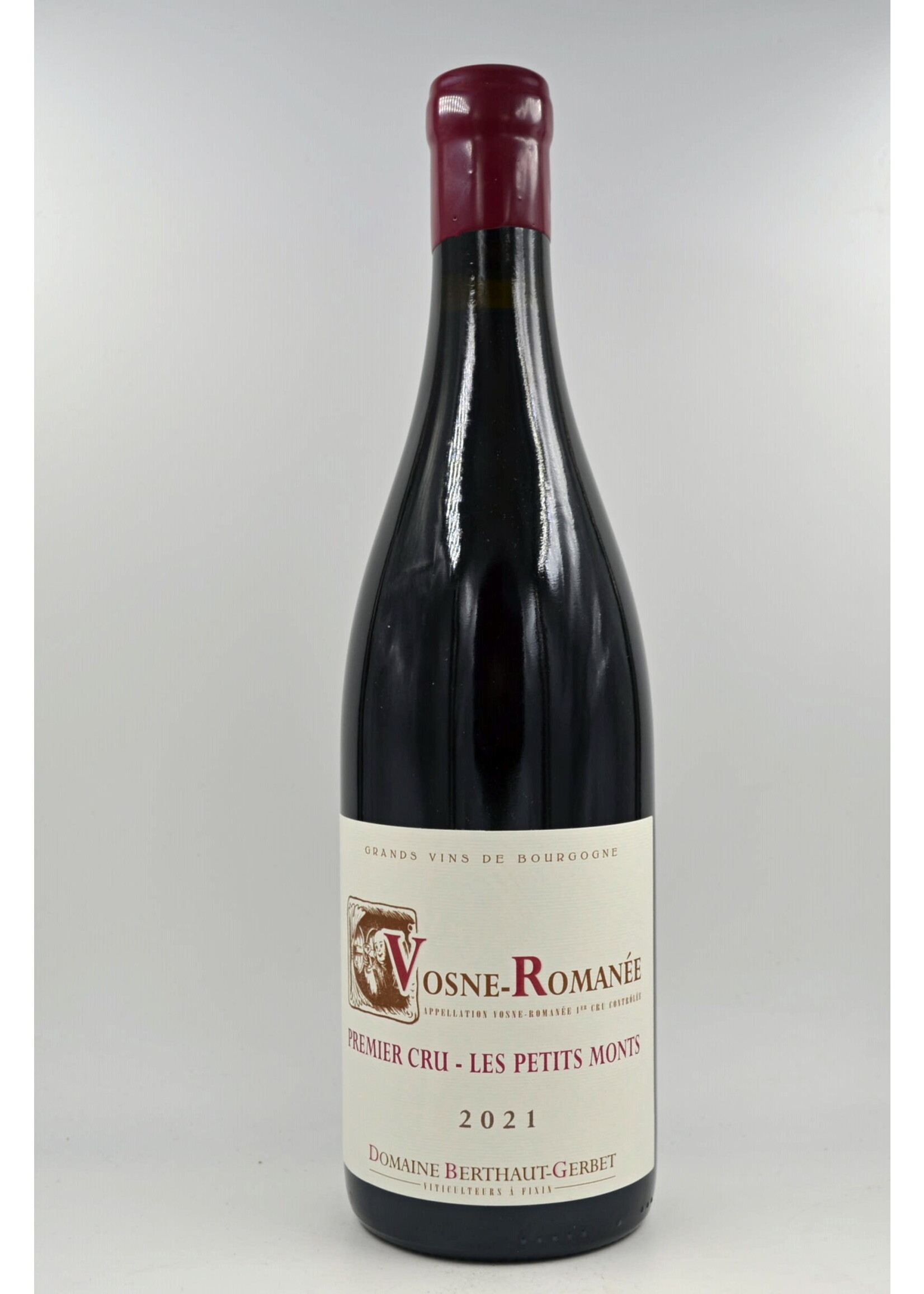 2021 Vosne Romanee les Petits Monts Berthaut Gerbet