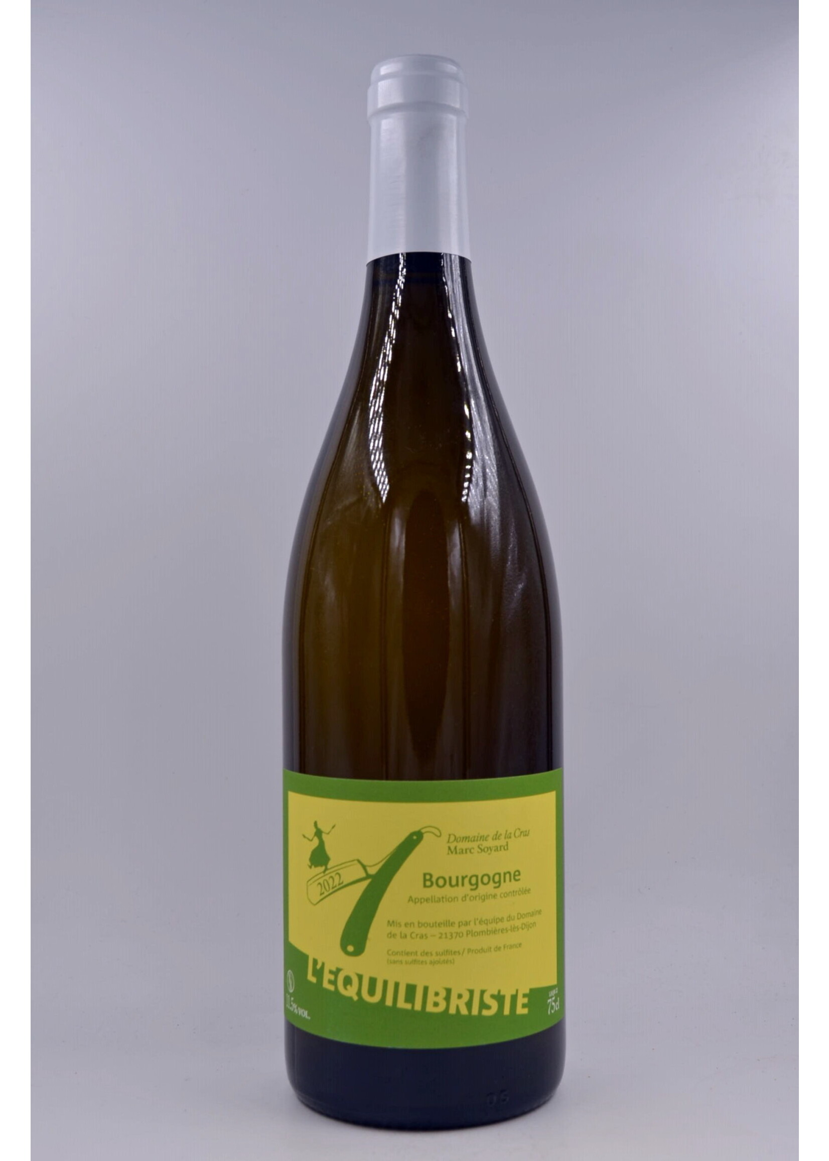 2022 Bourgogne l'Equilibriste blanc Domaine de la Cras