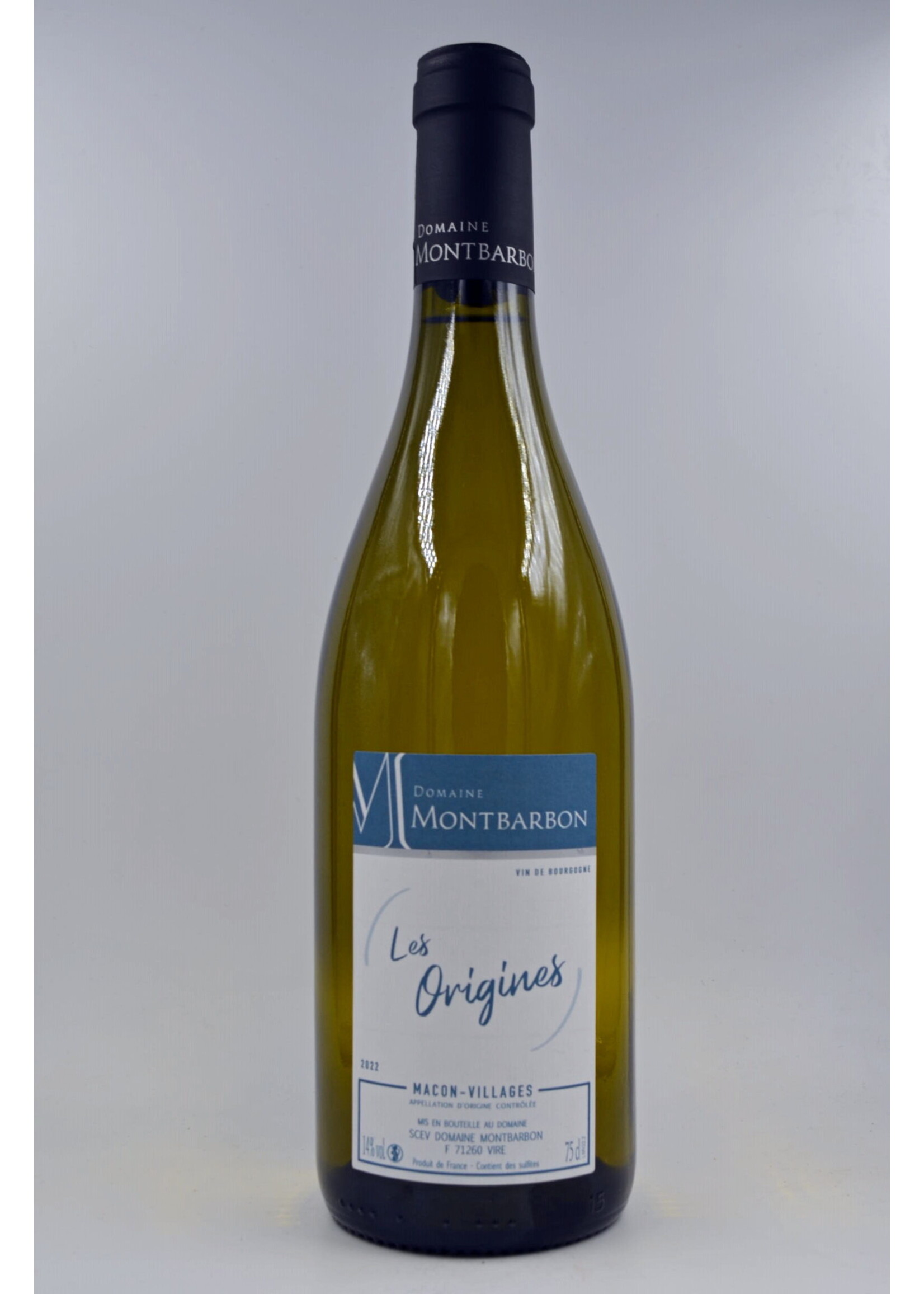 2022 Macon Villages les Origines Domaine Montbarbon