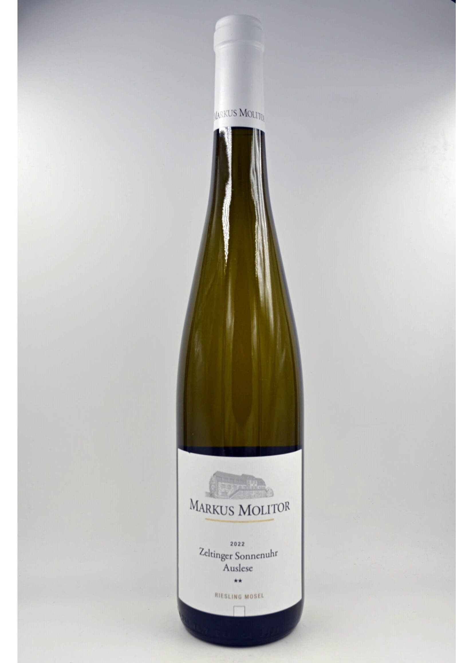 2022 Riesling Zeltinger Sonnenuhr Auslese **  White Capsule Markus Molitor