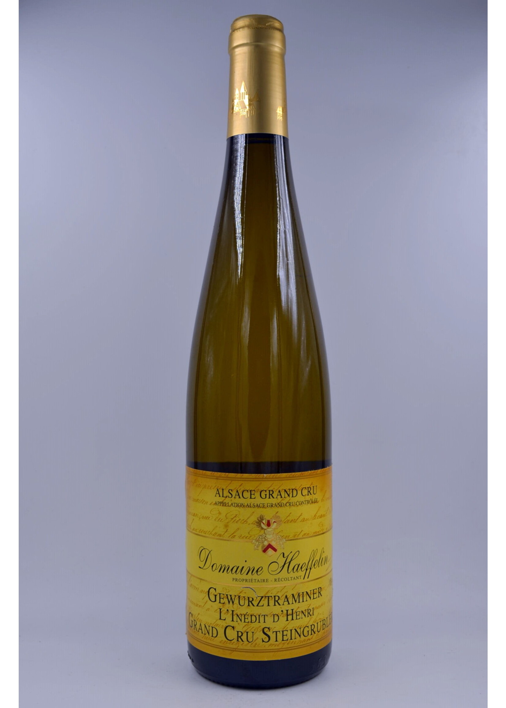 2020 Gewurztraminer Steingrubler l'Inedit d'Henri Moelleux Domaine Haeffelin (sdl/dl/vdl)