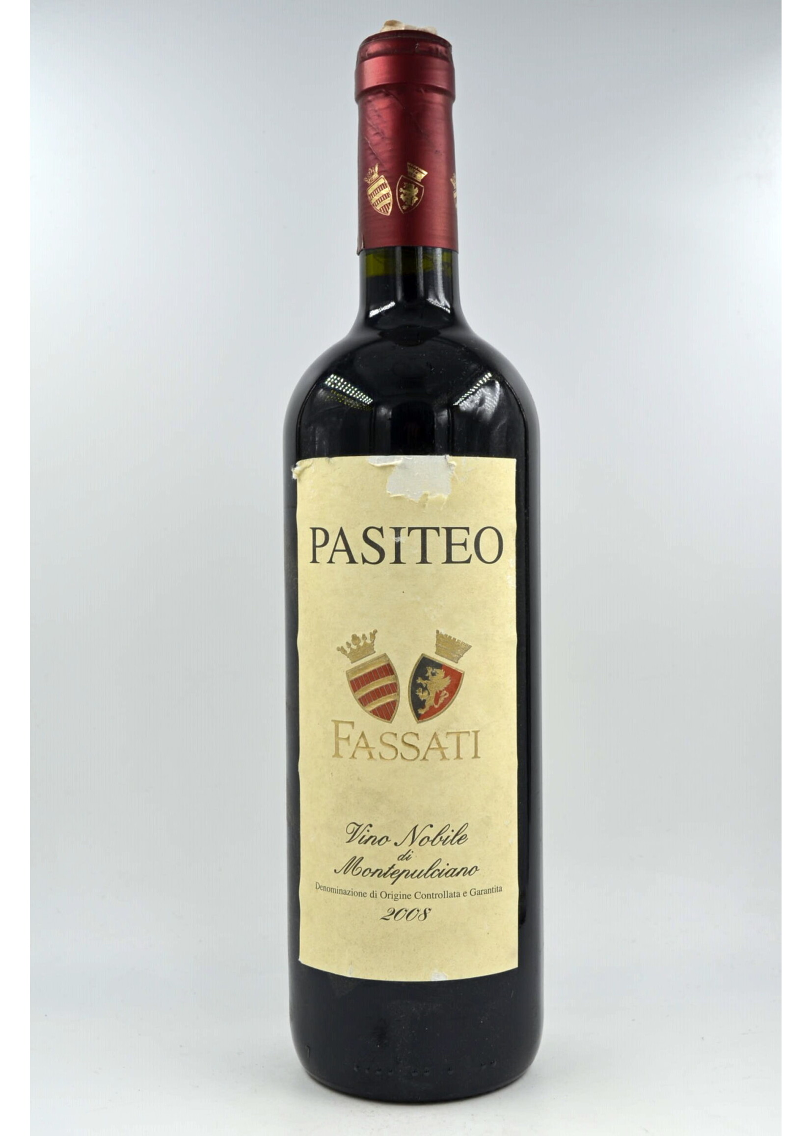 2008 Vino Nobile di Montepulciano Pasiteo Fassati (sdl/dl)
