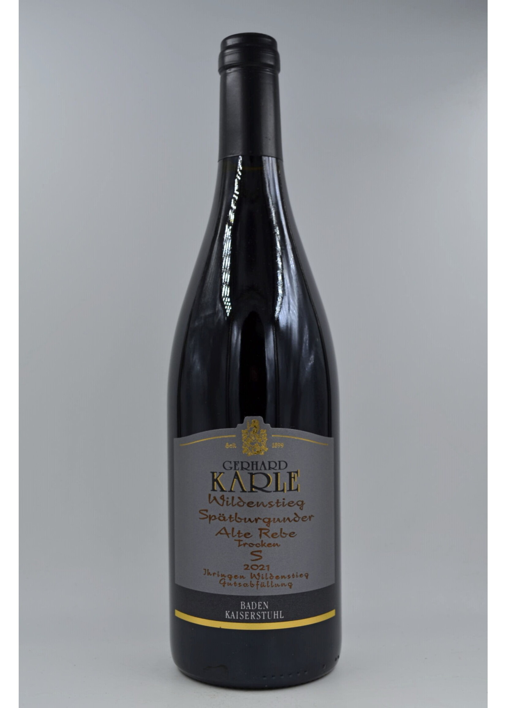 2021 Spatburgunder Ihringer Fohrenberg Wildenstieg Gerhard Karle