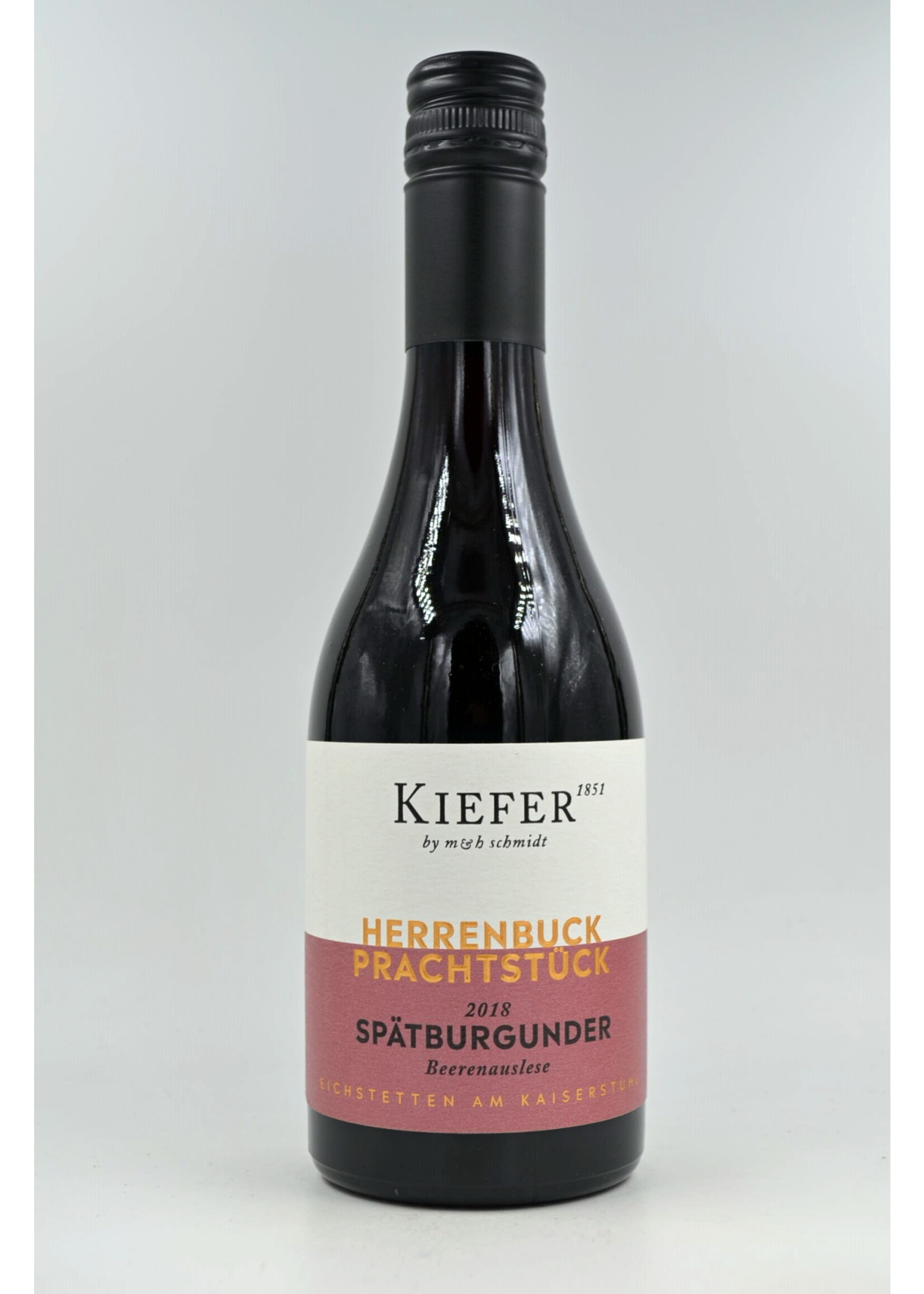 gl. neck. 0.375 ltr 2018 Spatburgunder Beerenauslese Herrenbruck Prachtstuck Kiefer Demi