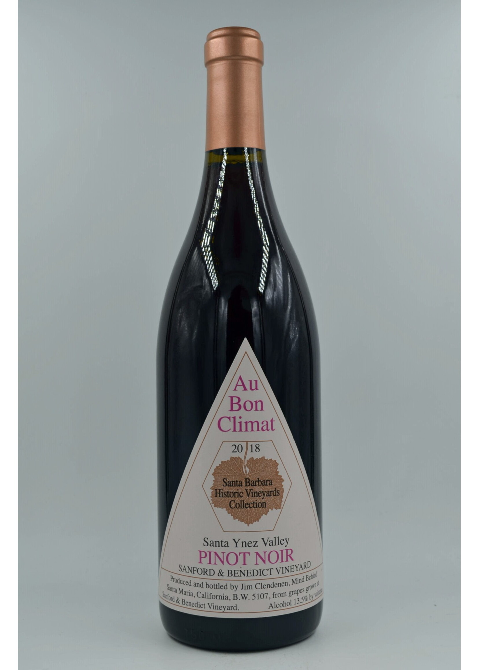 2018 Pinot Noir Historic Vineyard Collection Sanford & Benedict Vineyard au Bon Climat