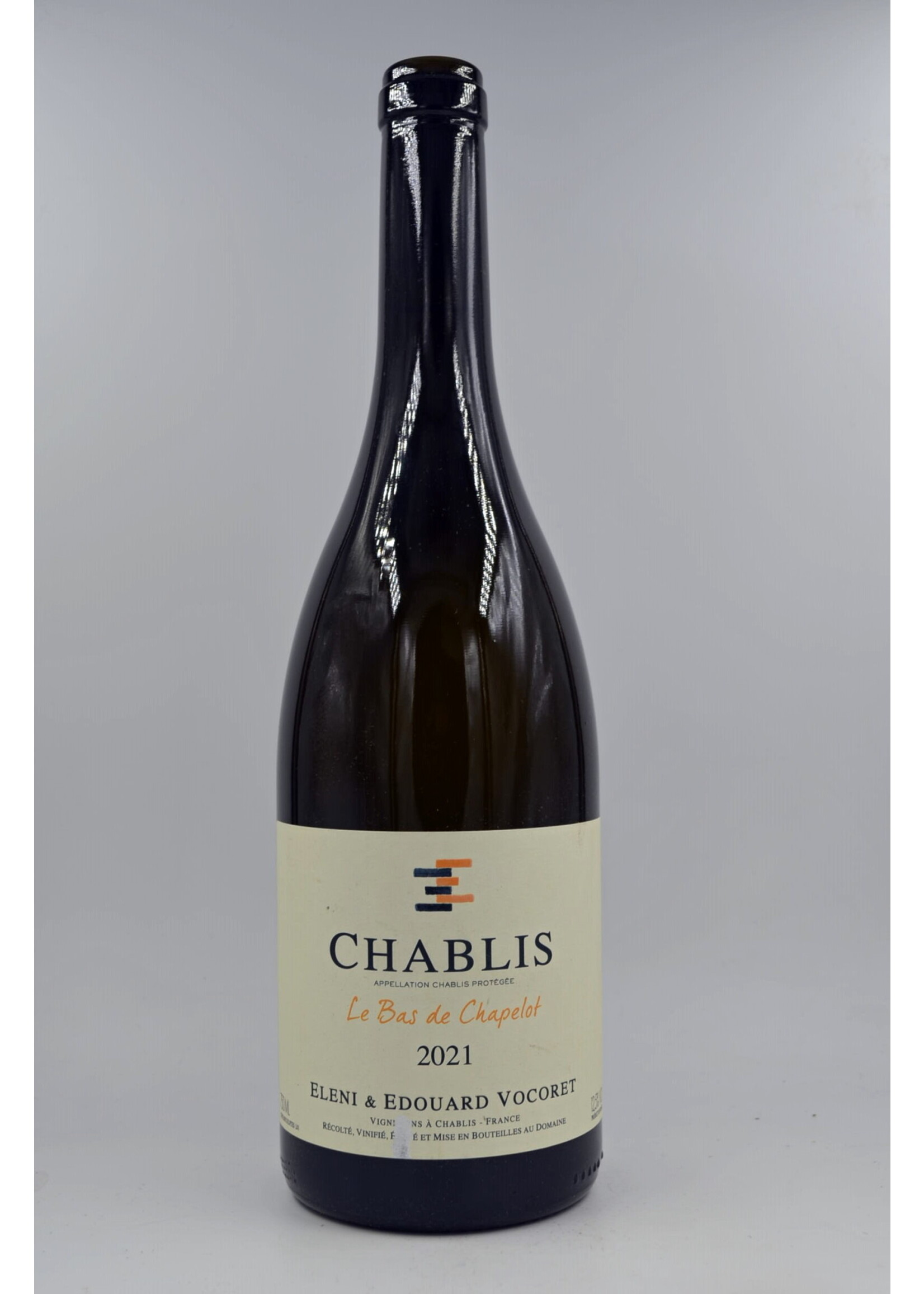 2021 Chablis le Bas de Chapelot Eleni & Edouard Vocoret (sdl)