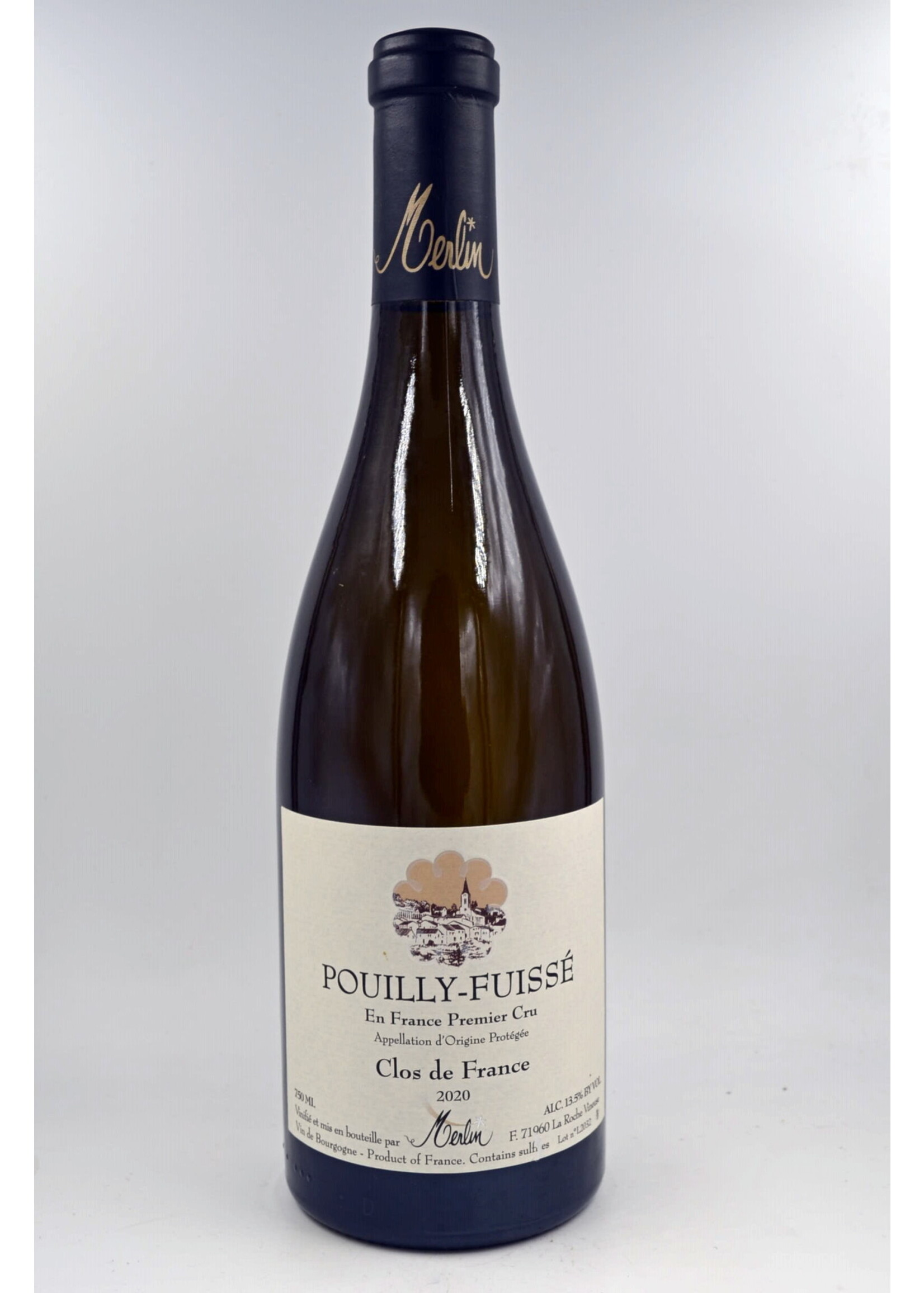 2020 Pouilly Fuisse Clos de France 1er Cru Olivier Merlin