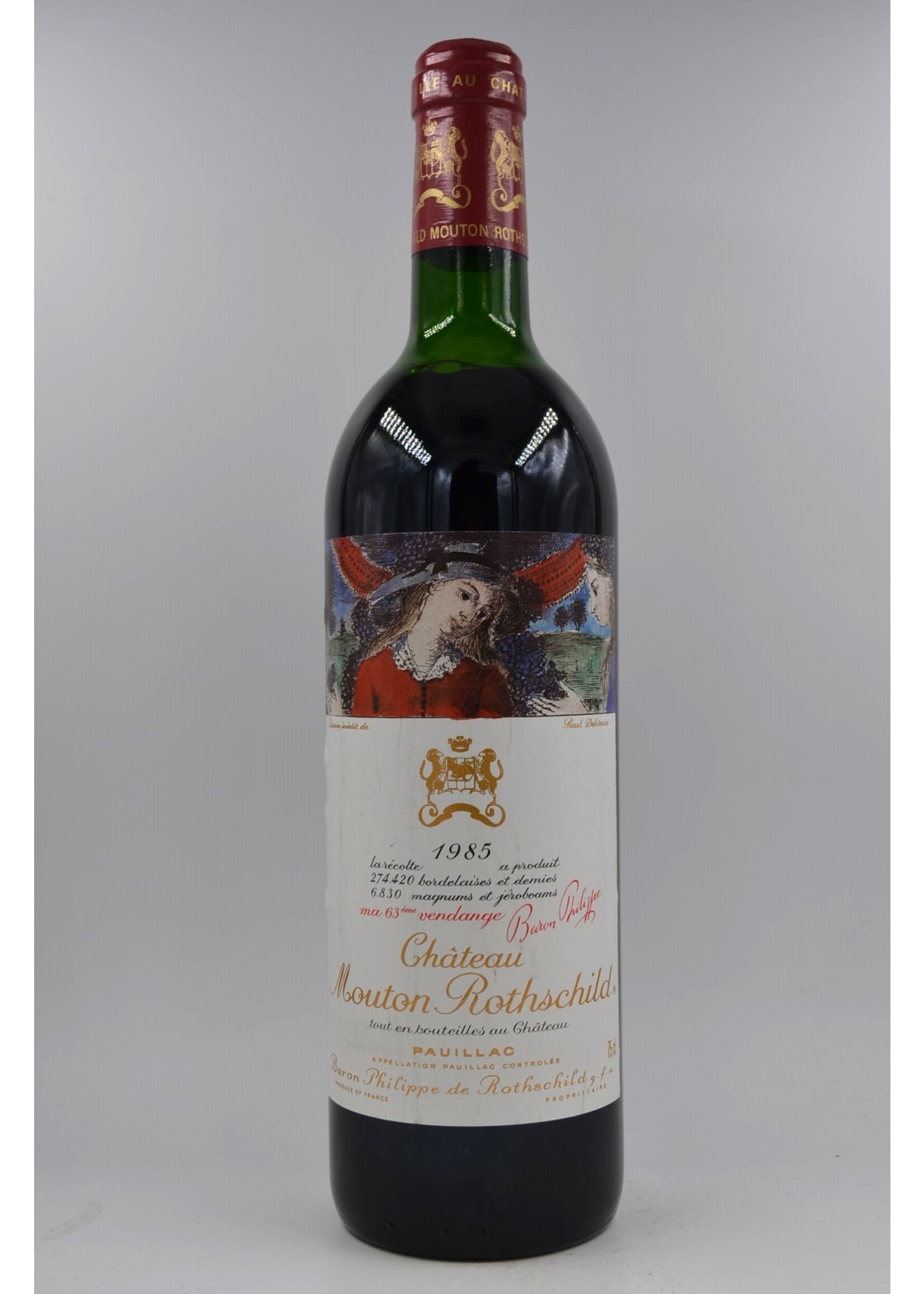 1985 Mouton Rothschild (ssl, us)