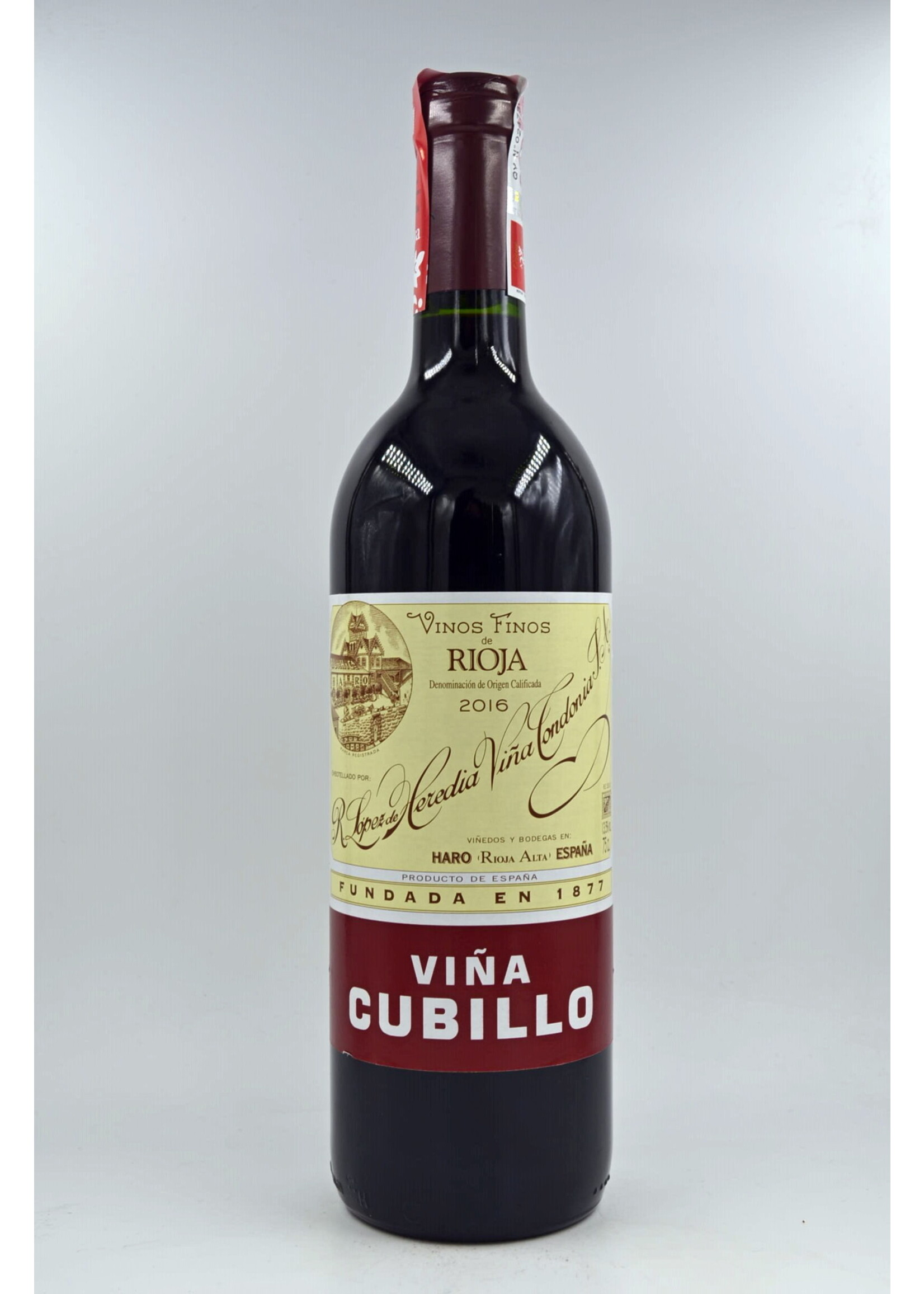 2016 Rioja Cubillo Tinto Crianza Lopez de Heredia