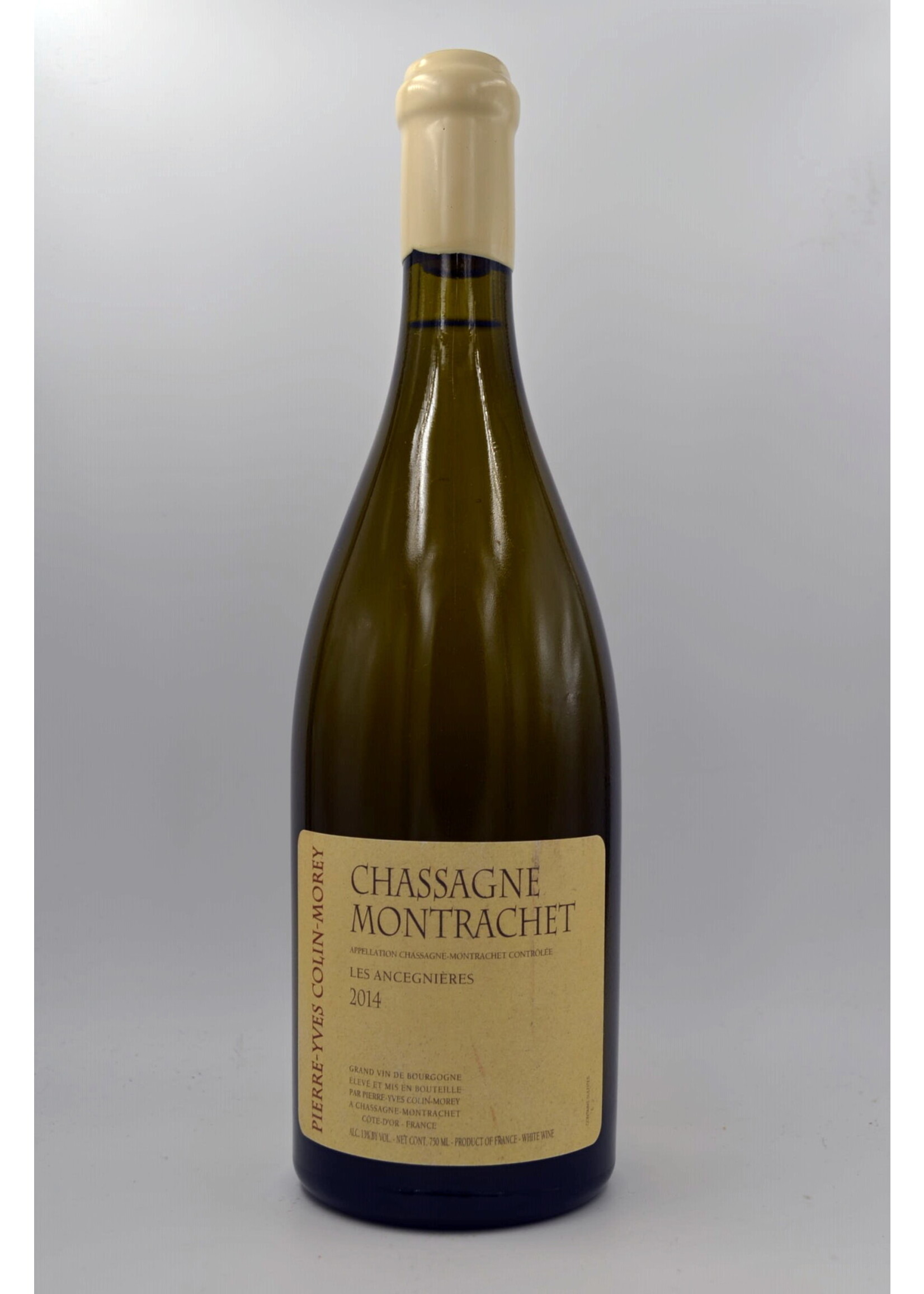 2014 Chassagne Montrachet les Ancegnieres Pierre Yves Colin Morey (ssl/sdl)