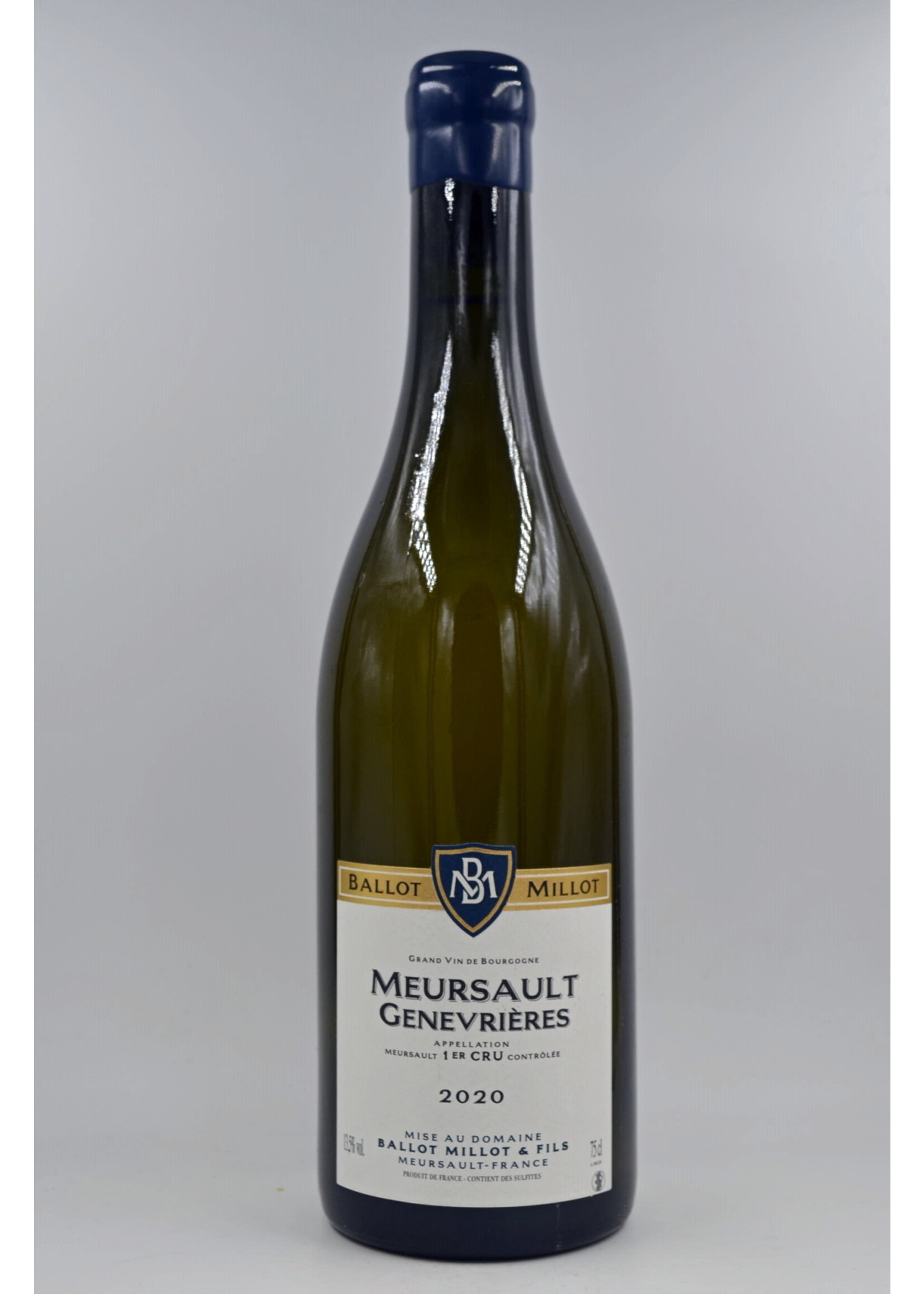 2020 Meursault Genevrieres Ballot Millot