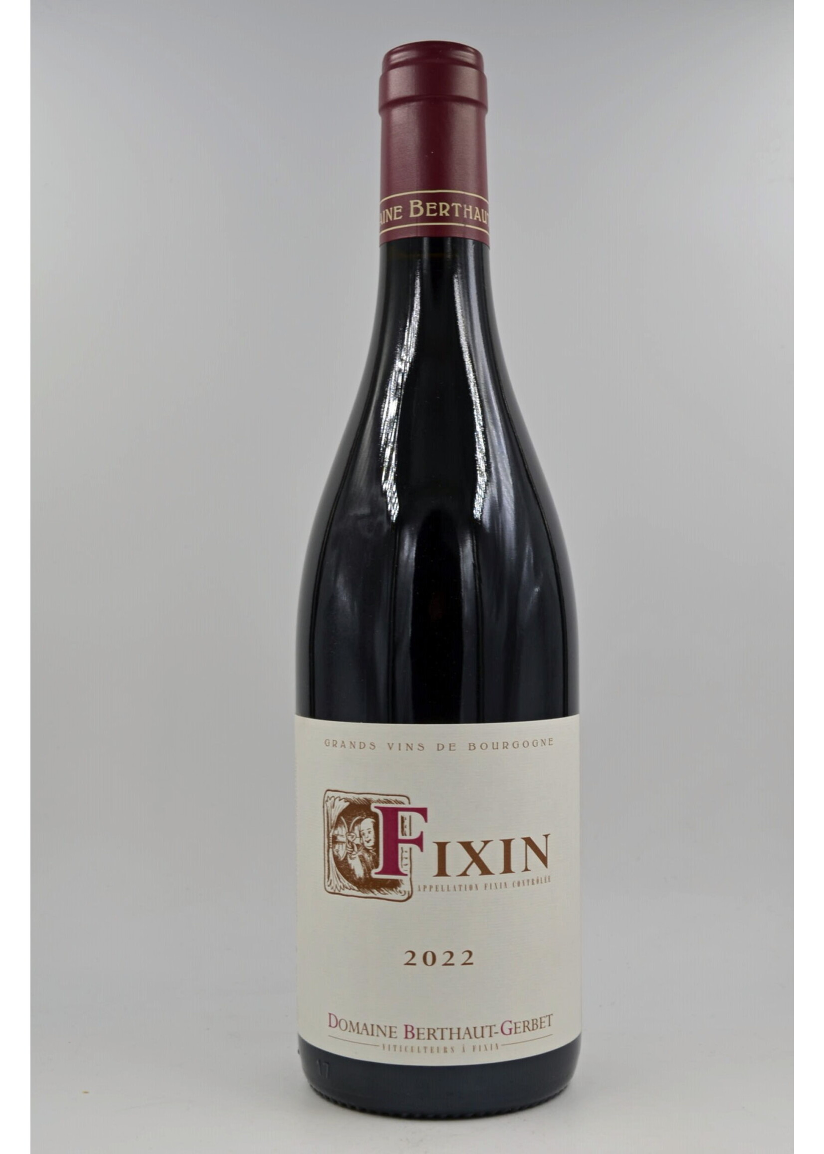 2022 Fixin Berthaut Gerbet