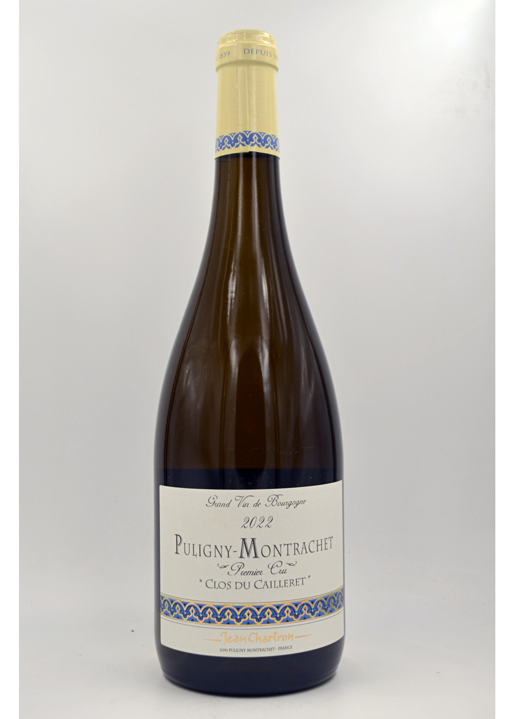2022 Puligny Montrachet Clos du Cailleret Jean Chartron