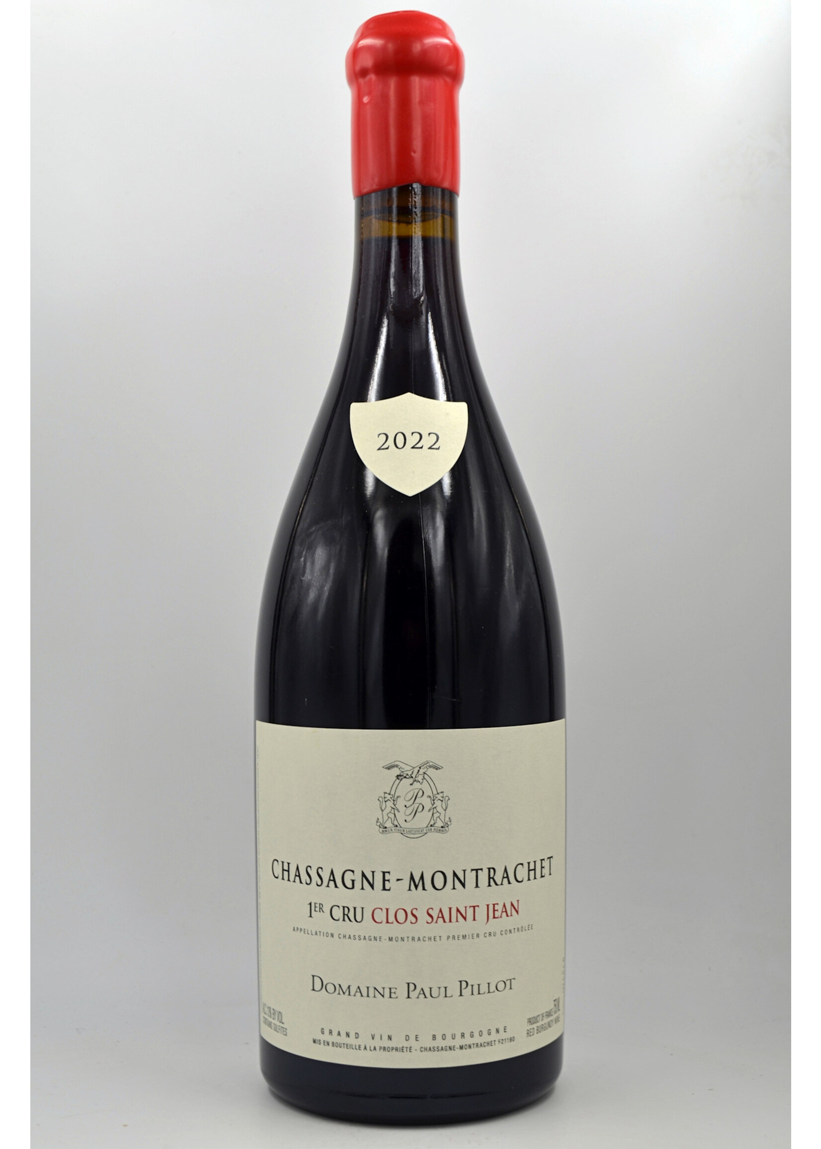 2022 Chassagne Montrachet Clos Saint Jean rouge Paul Pillot