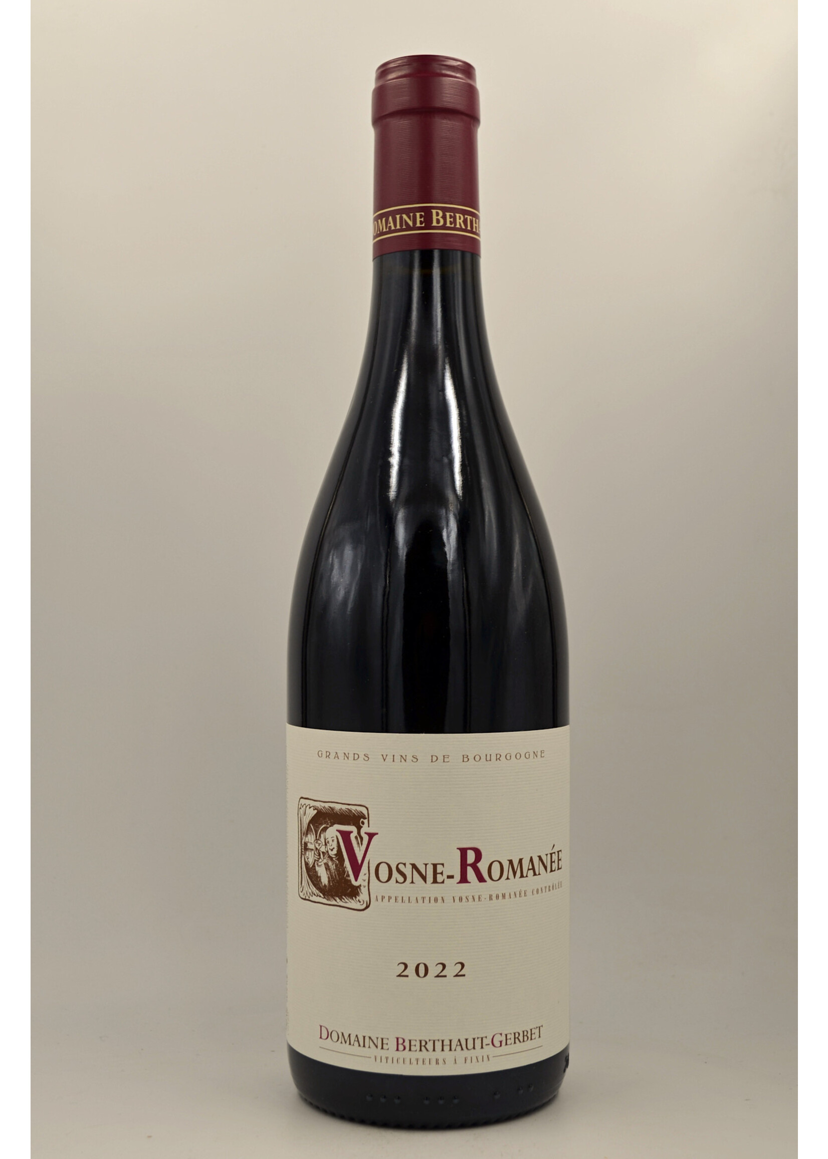2022 Vosne Romanee Berthaut Gerbet