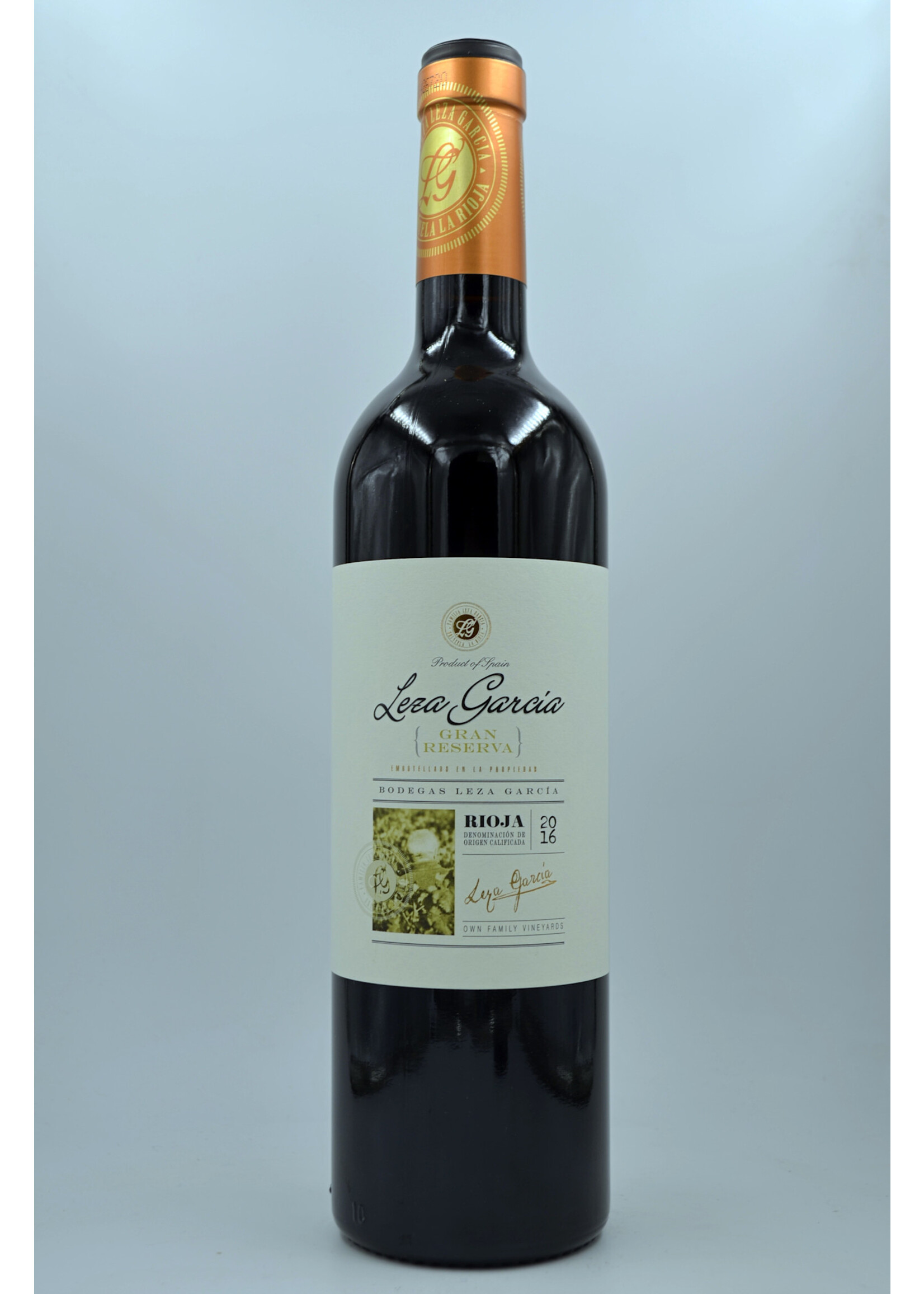 2016 Rioja Gran Reserva Leza Garcia