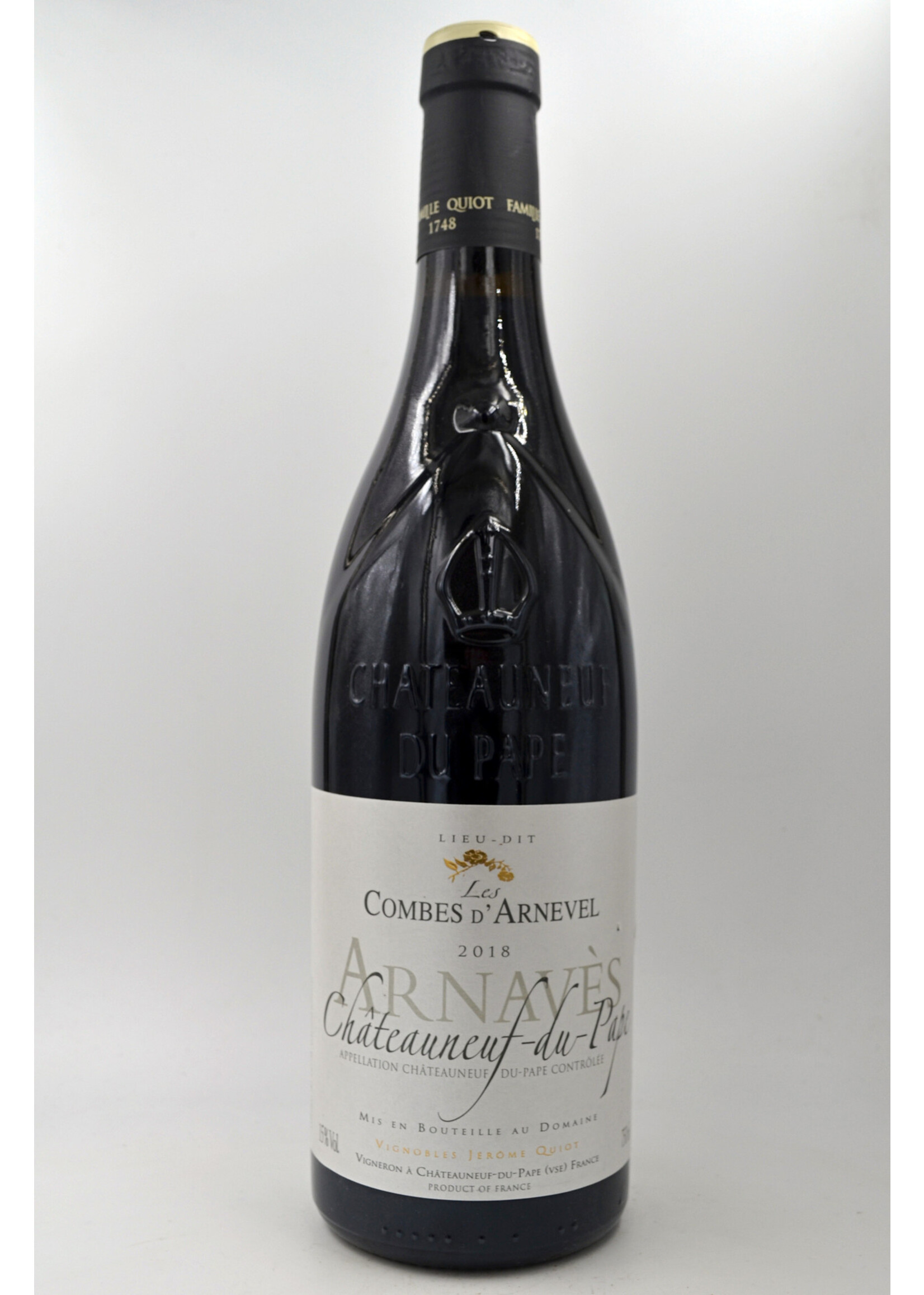 2018 Chateauneuf du Pape Combes d'Arnevel Quiot