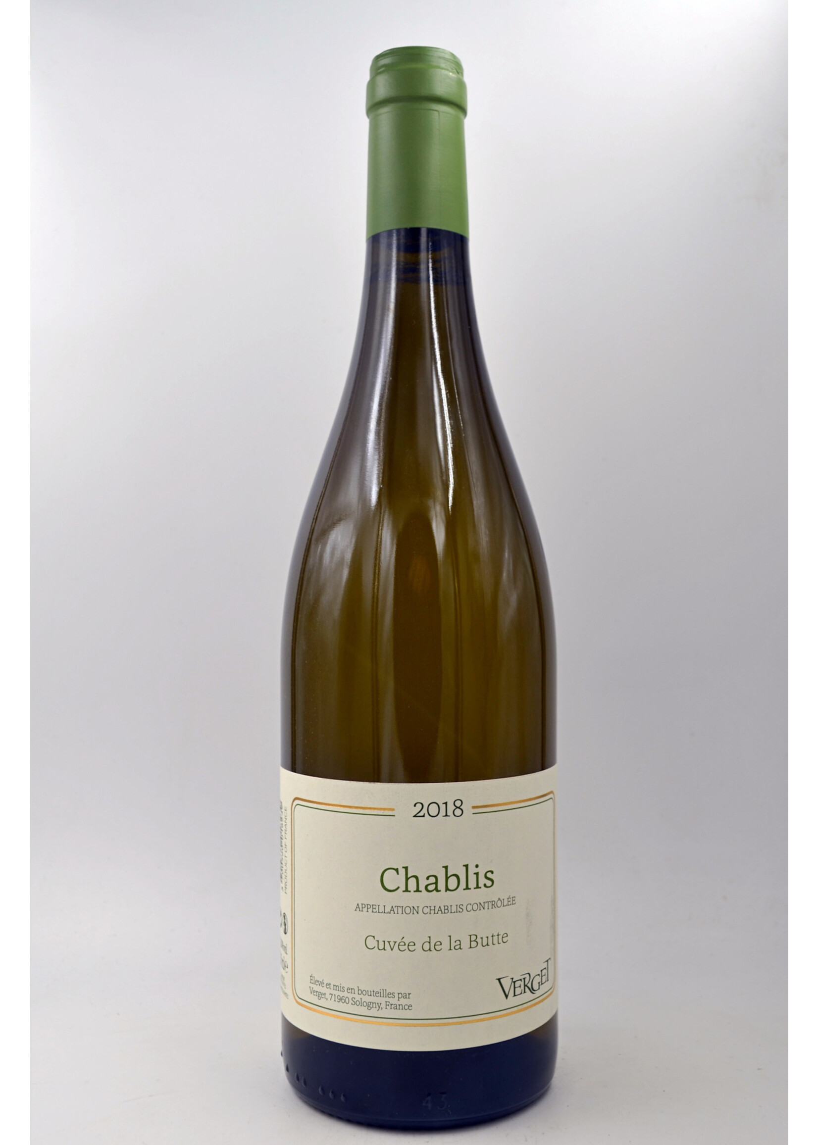 2018 Chablis Cuvee de la Butte Verget