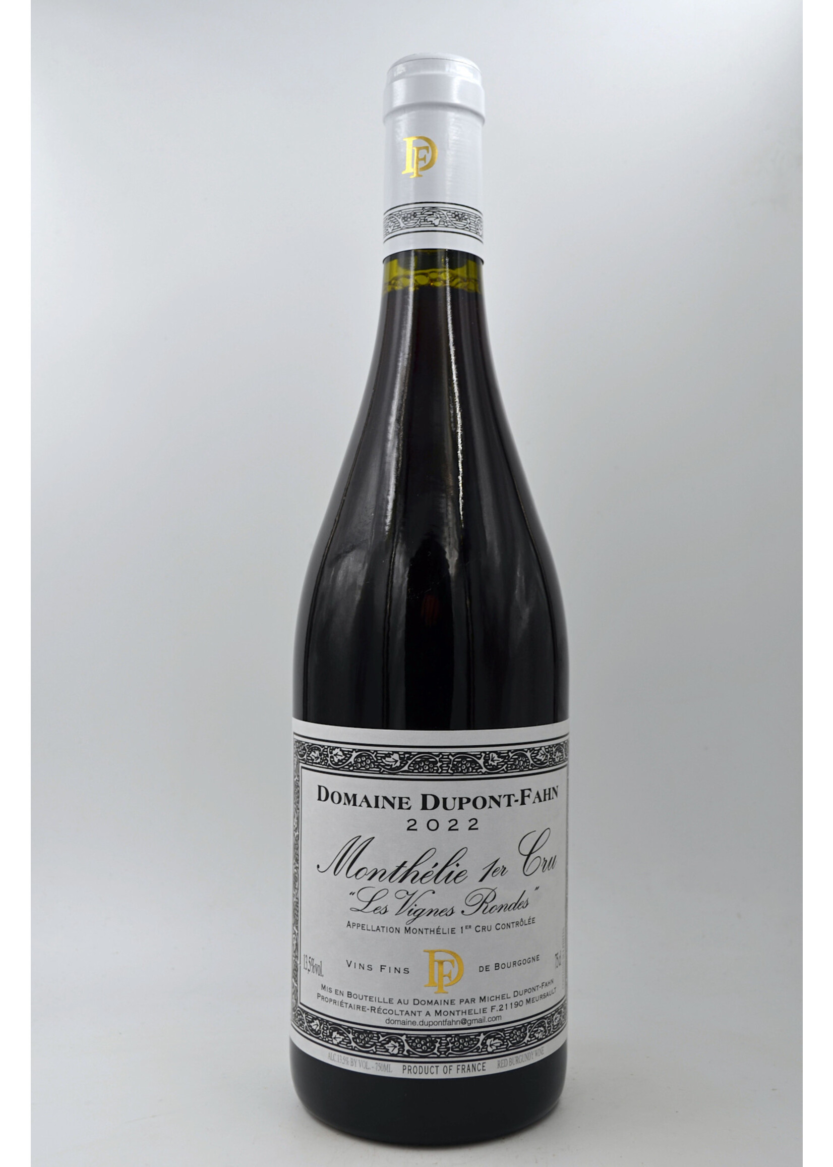 2022 Monthelie les Vignes Rondes Dupont Fahn