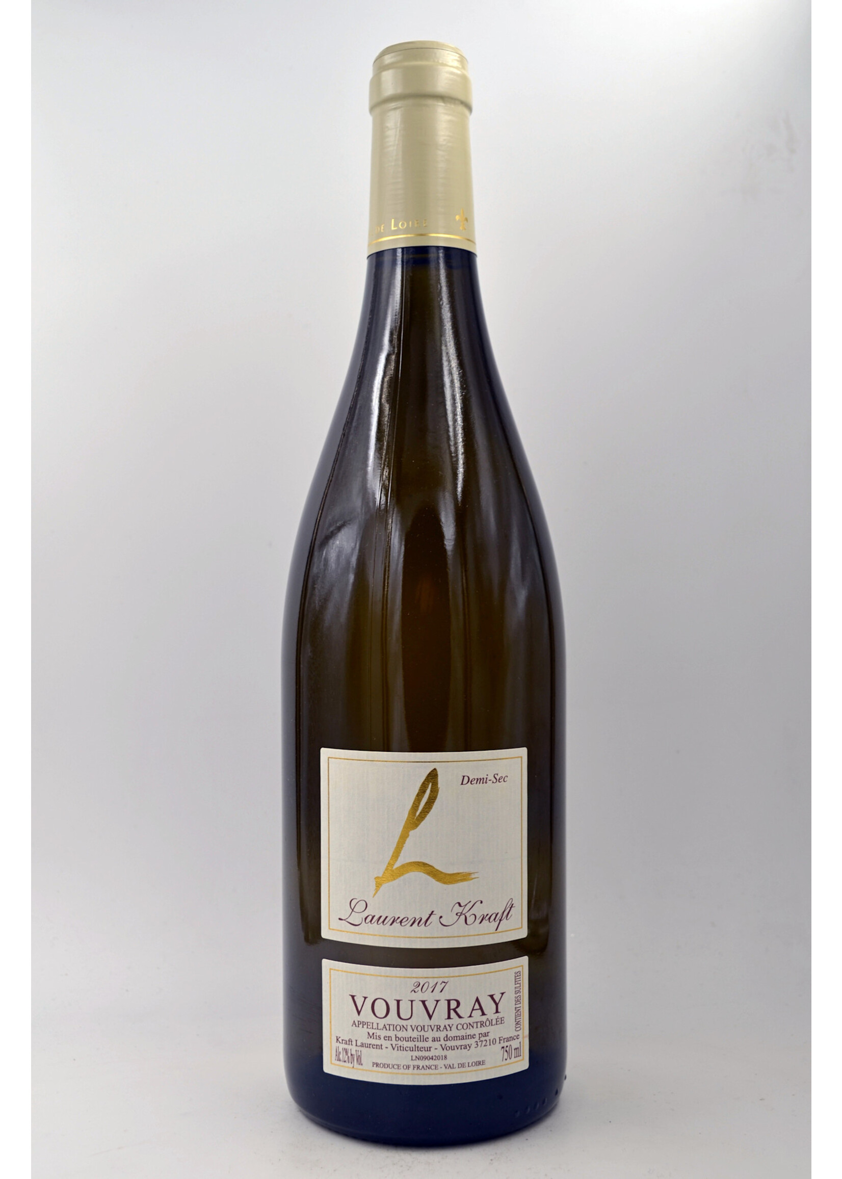 2017 Vouvray Demi Sec Laurent Kraft
