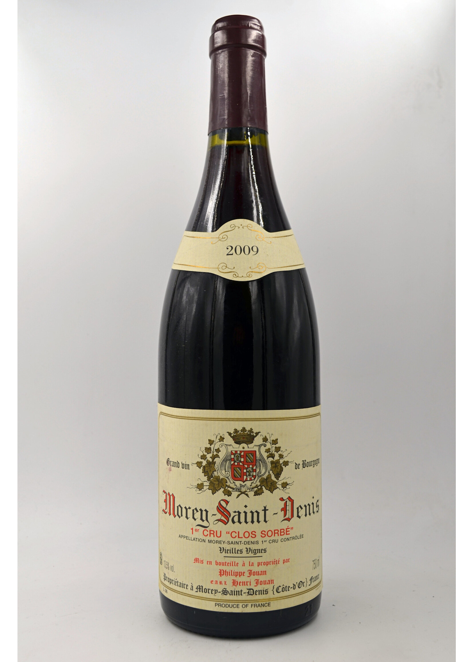 2009 Morey Saint Denis Clos Sorbe VV Philippe/Henri Jouan (ssl)