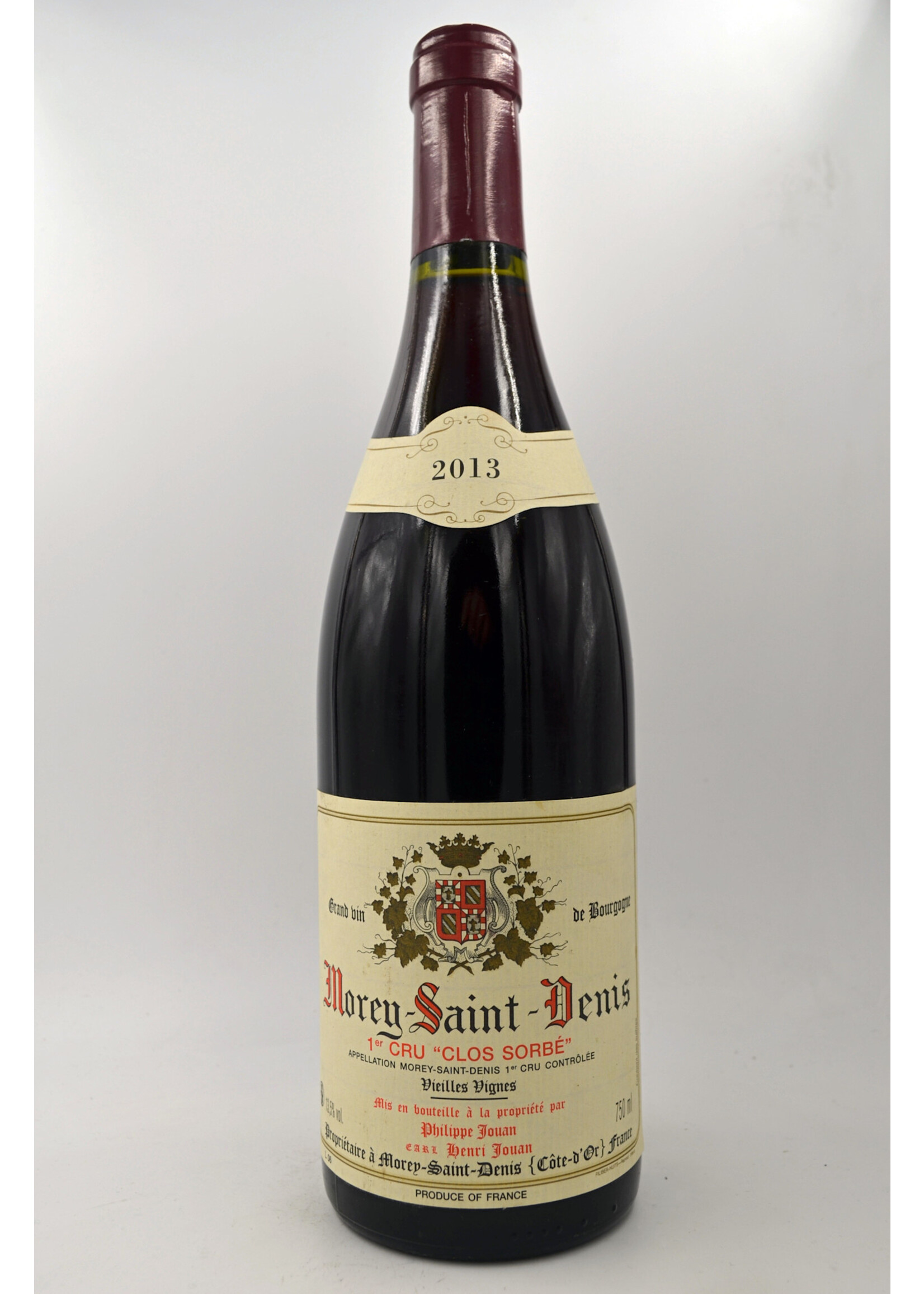 2013 Morey Saint Denis Clos Sorbe VV Philippe/Henri Jouan