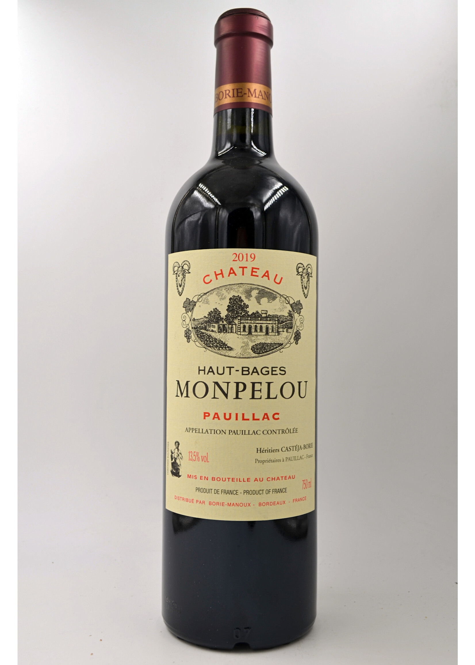 2019 Haut Bages Monpelou