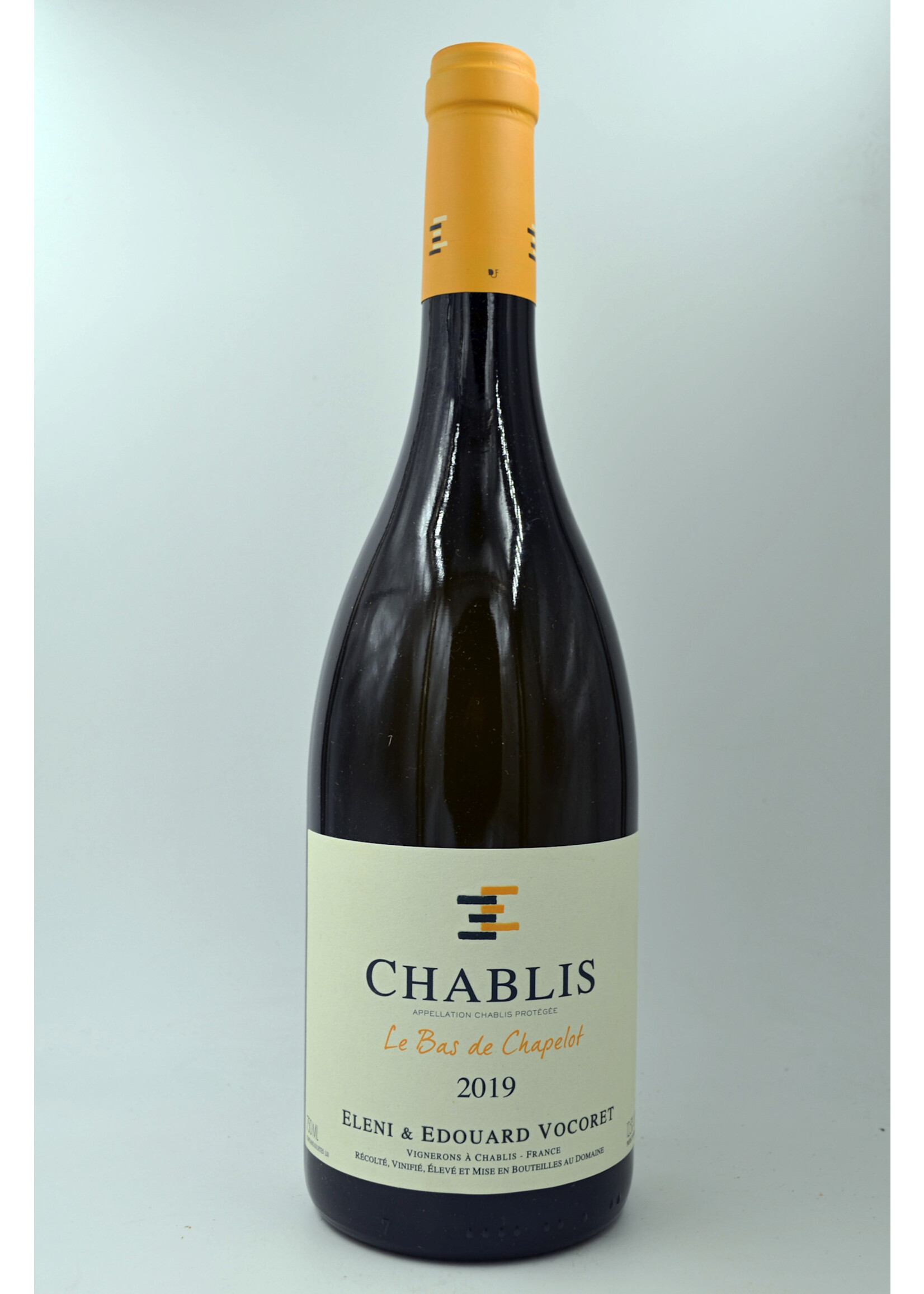 2019 Chablis le Bas de Chapelot Eleni & Edouard Vocoret