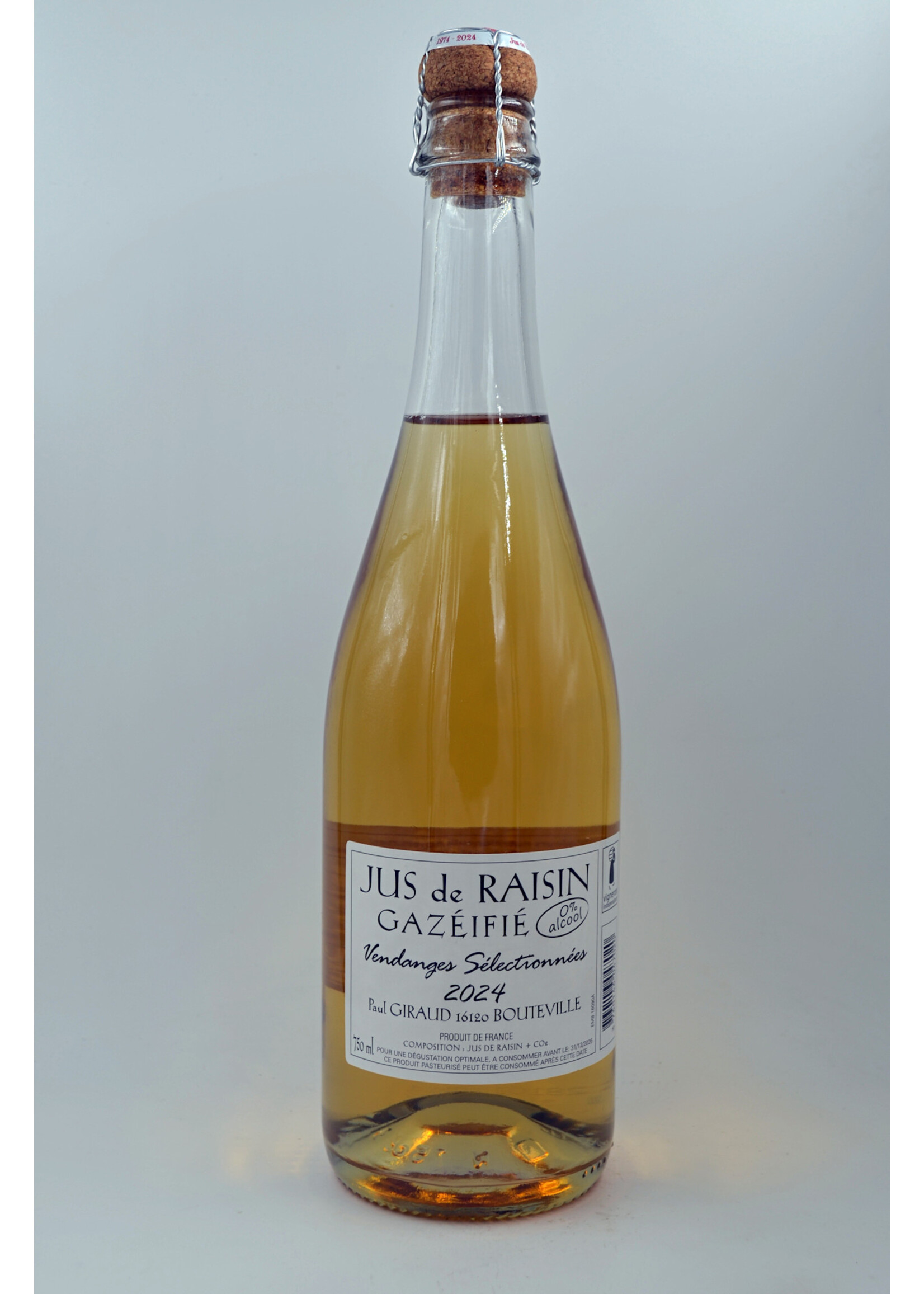 2024 Jus de Raisin Gazeifie Paul Giraud