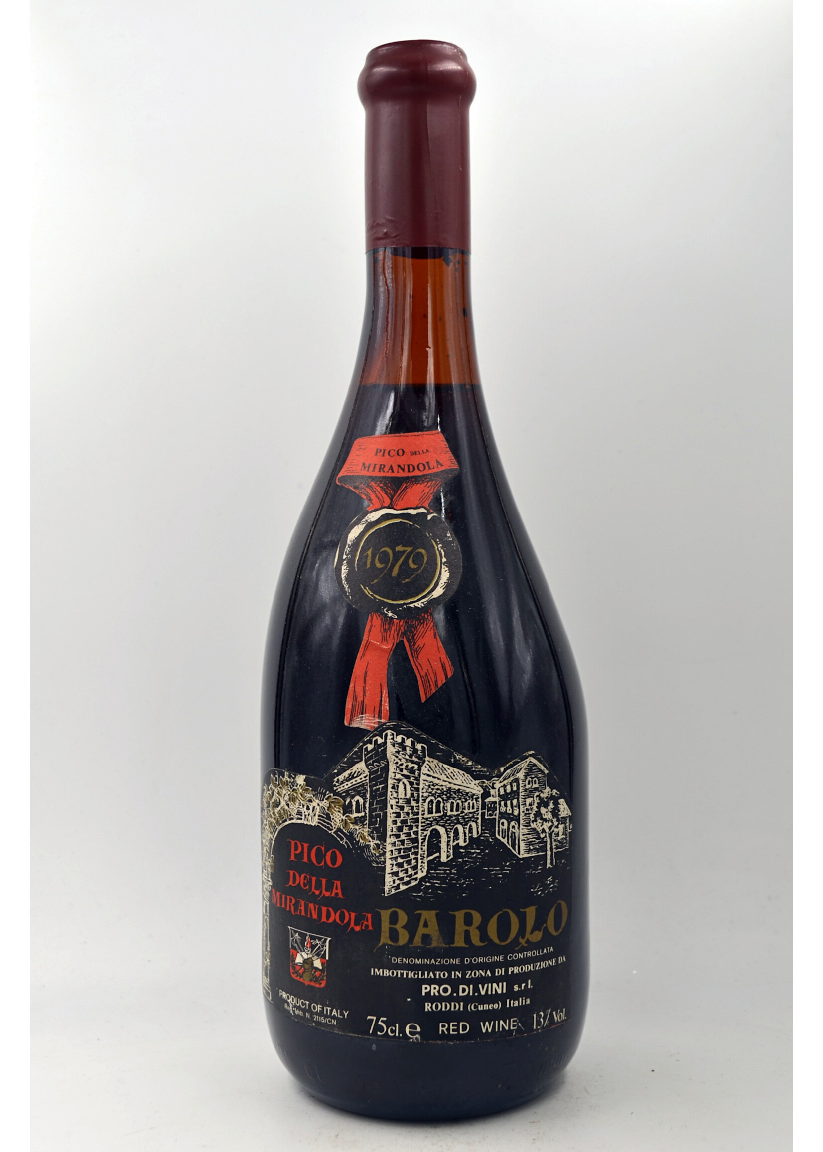 1979 Barolo Pico della Mirandola (ssl/sdl, min 3.5)