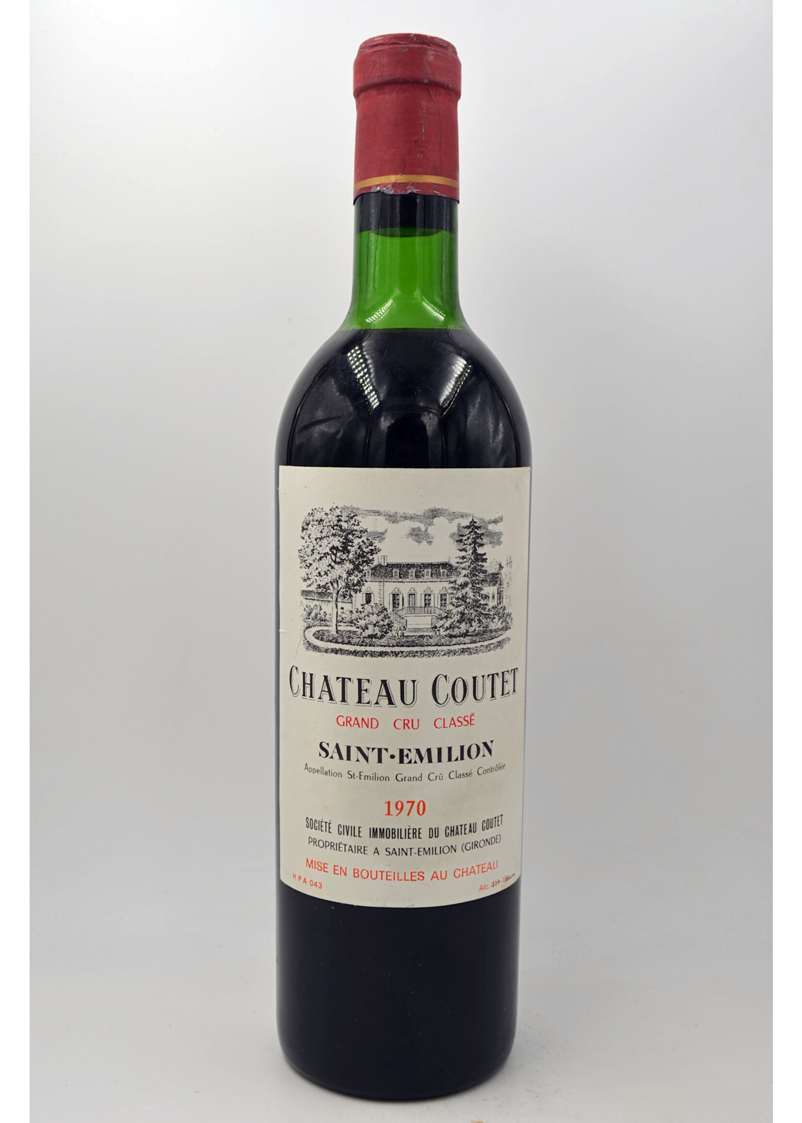 1970 Coutet Saint Emilion (ts/us)