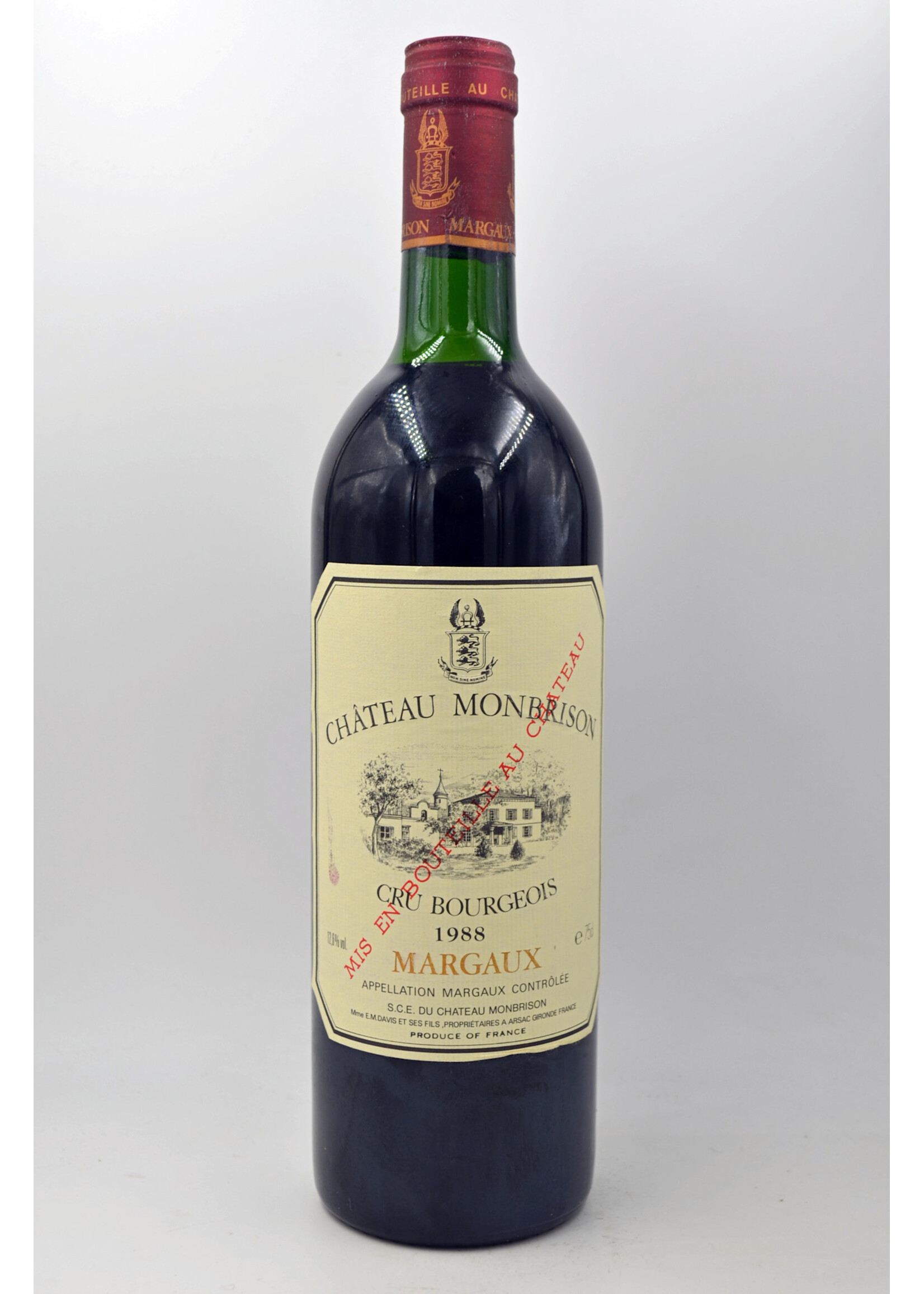 1988 Monbrison (slightly corroded capsules, vts)