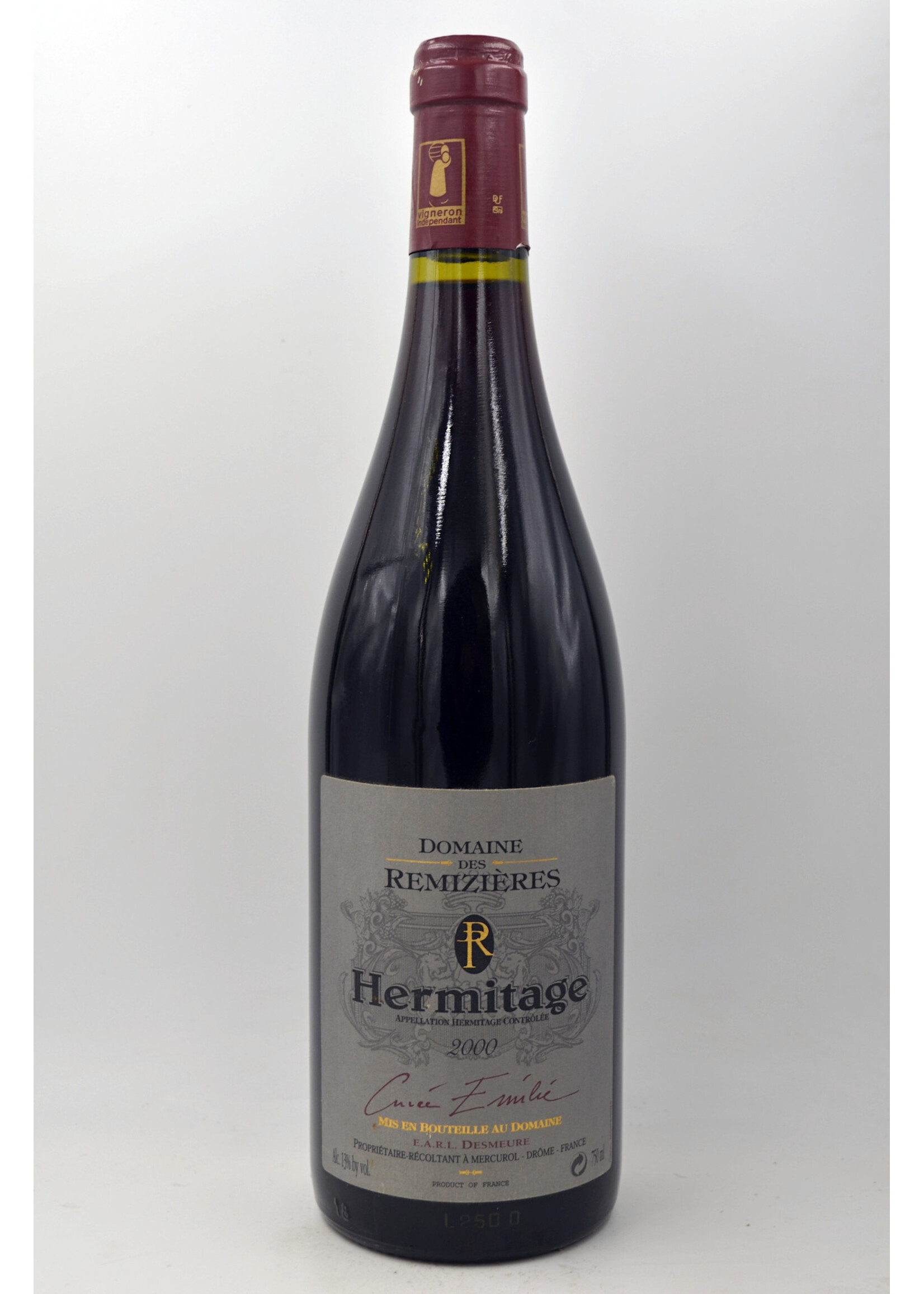 2000 Hermitage Cuvee Emilie rouge Domaine des Remizieres