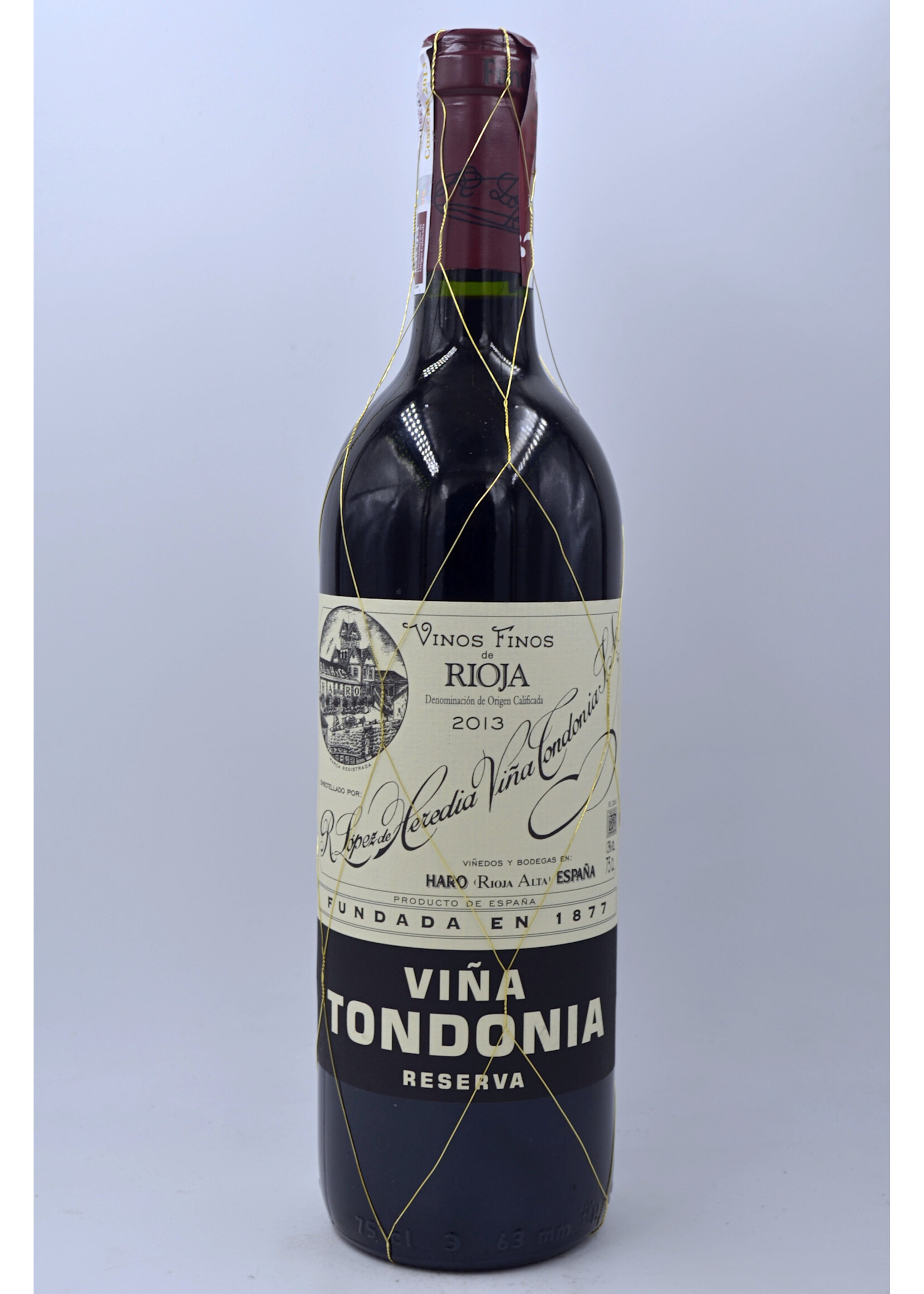 2013 Rioja Tinto Reserva Vina Tondonia Lopez de Heredia