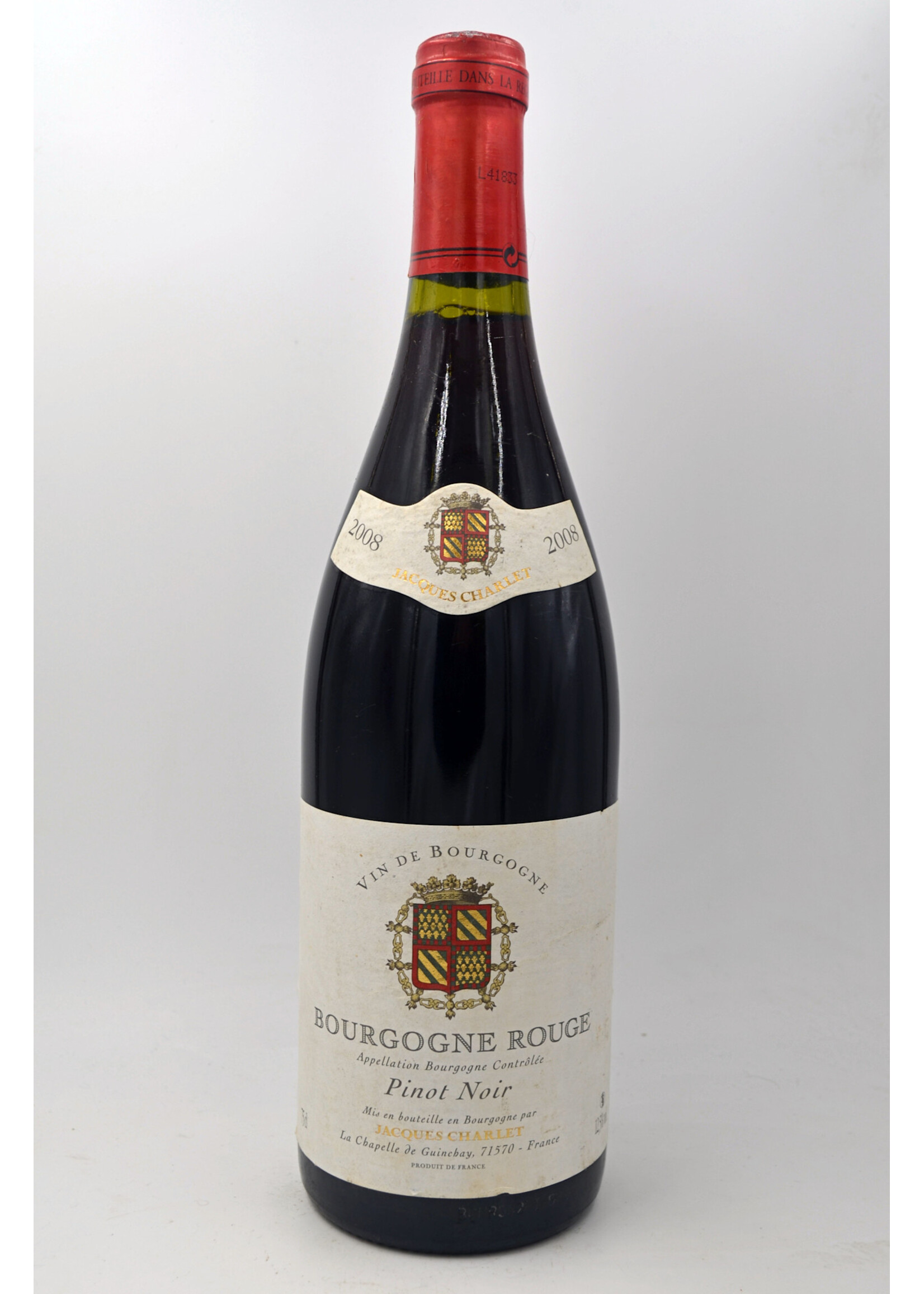 2008 Bourgogne Rouge Jacques Charlet (ssl/sdl)