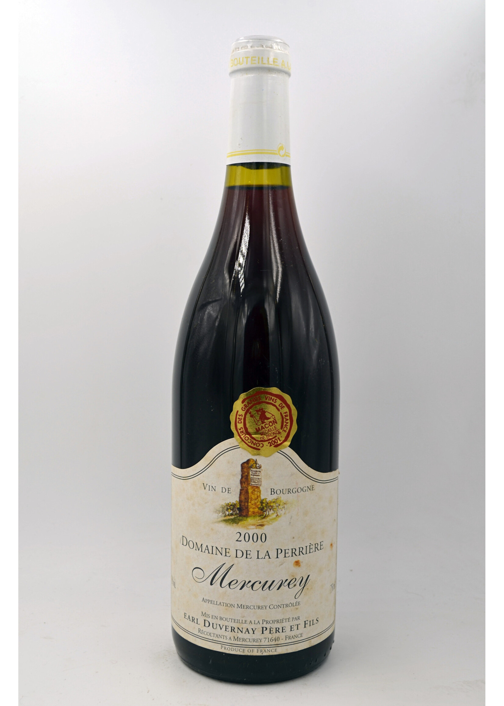 2000 Mercurey Domaine de la Perrière Duvernay Père et fils (sl)