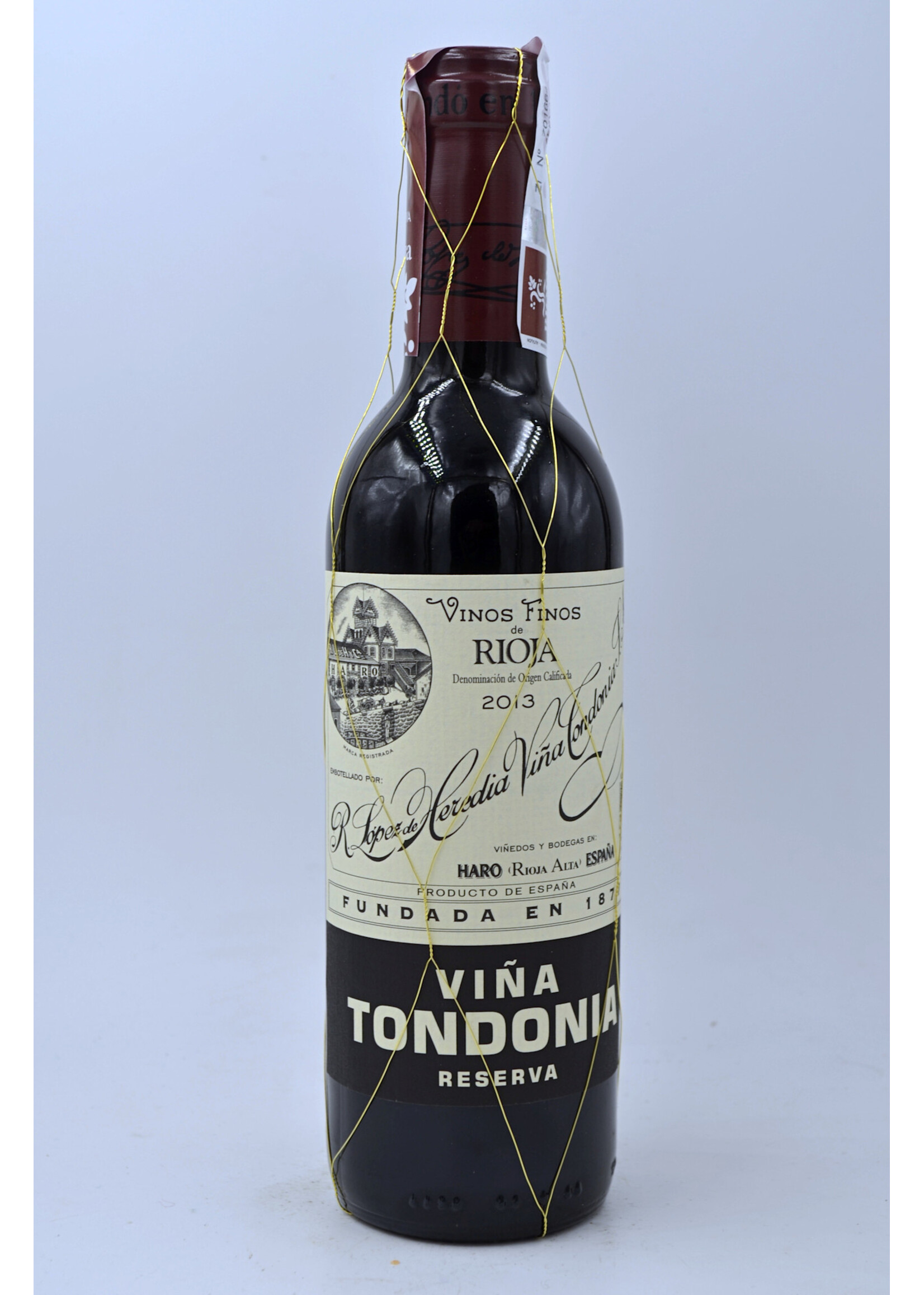 2013 Rioja Tinto Reserva Vina Tondonia Lopez de Heredia Demi 0,375